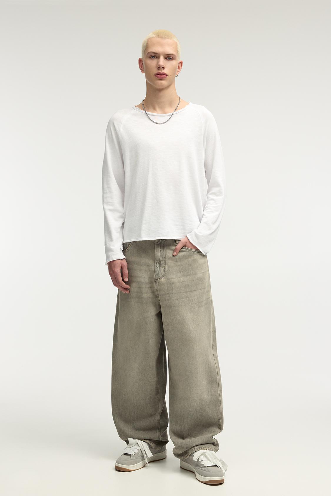 Pullandbear Pull And Bear Taille Regular Jean Pull&Bear En Argent