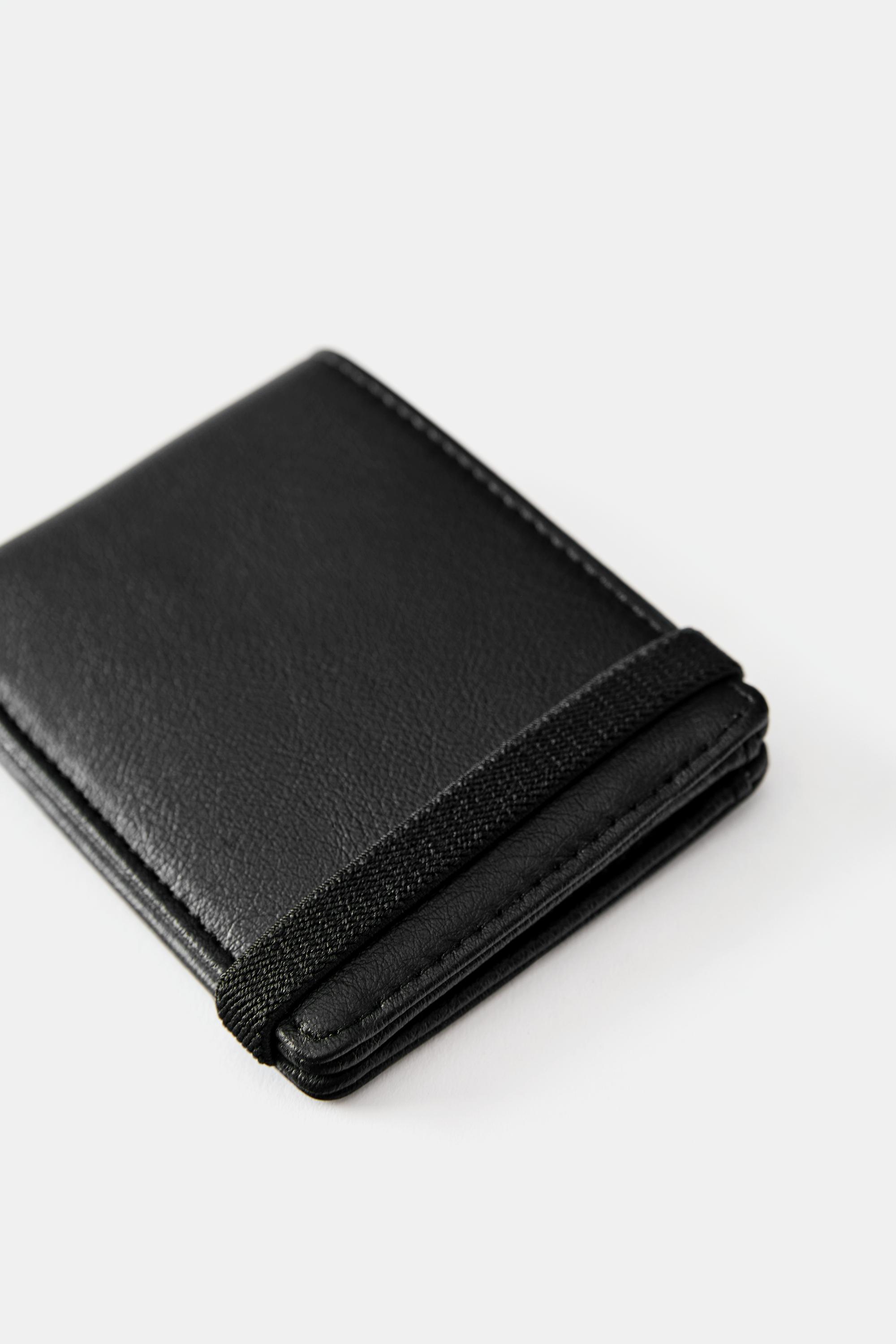 Plain wallet — Black