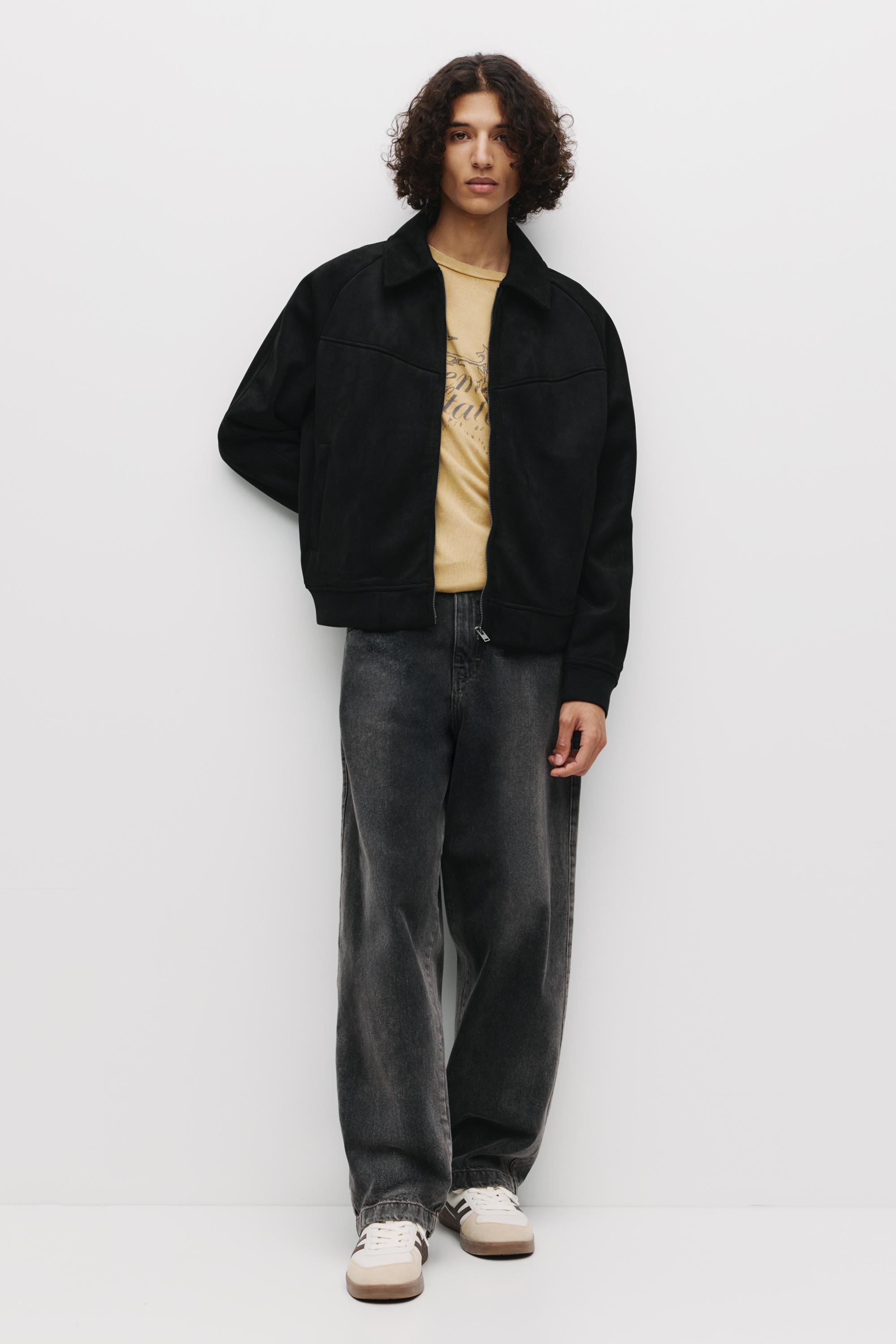 Suni süet ceket - Görsel 80