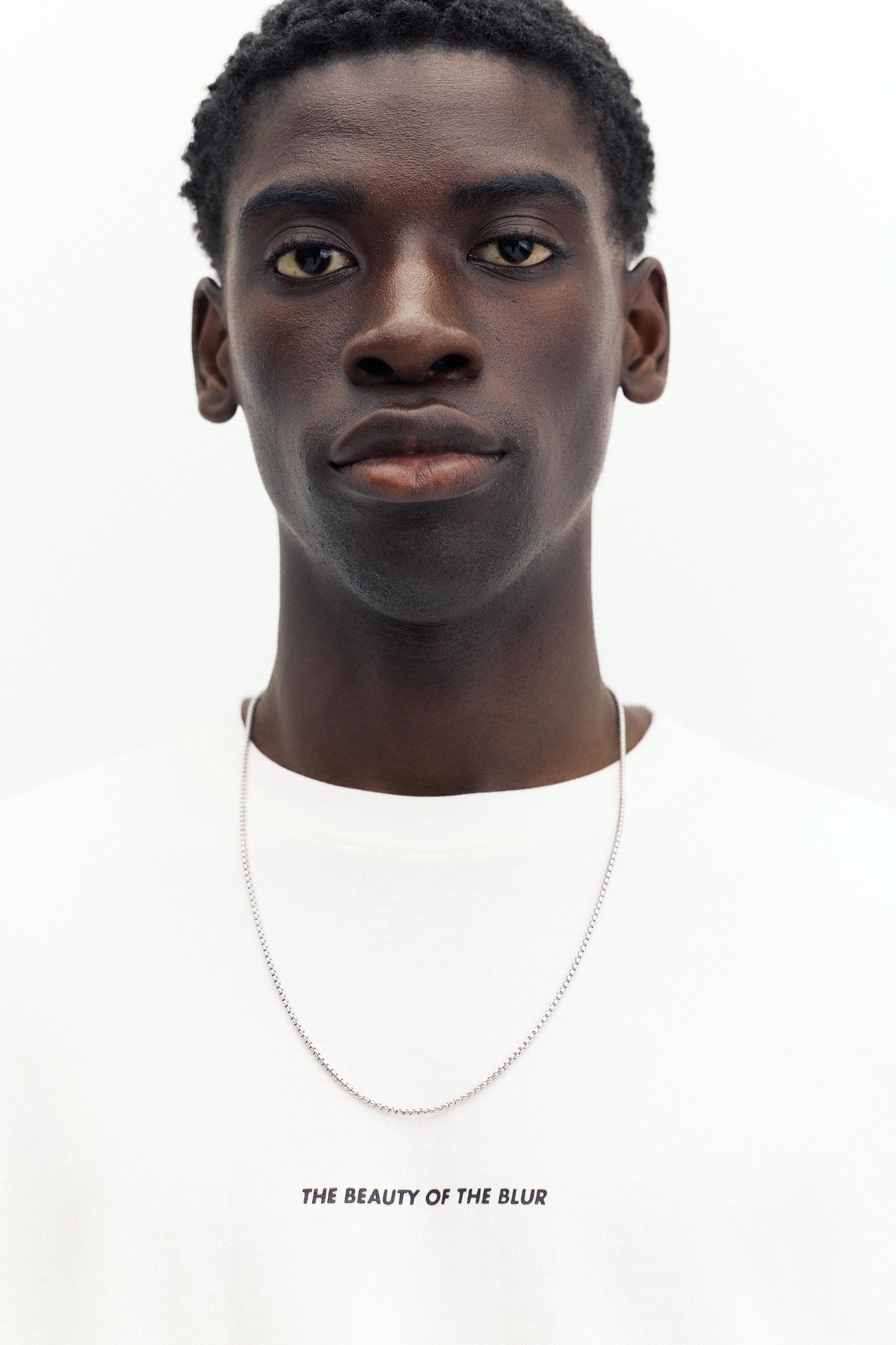 Interlock photographic T-shirt — Off white