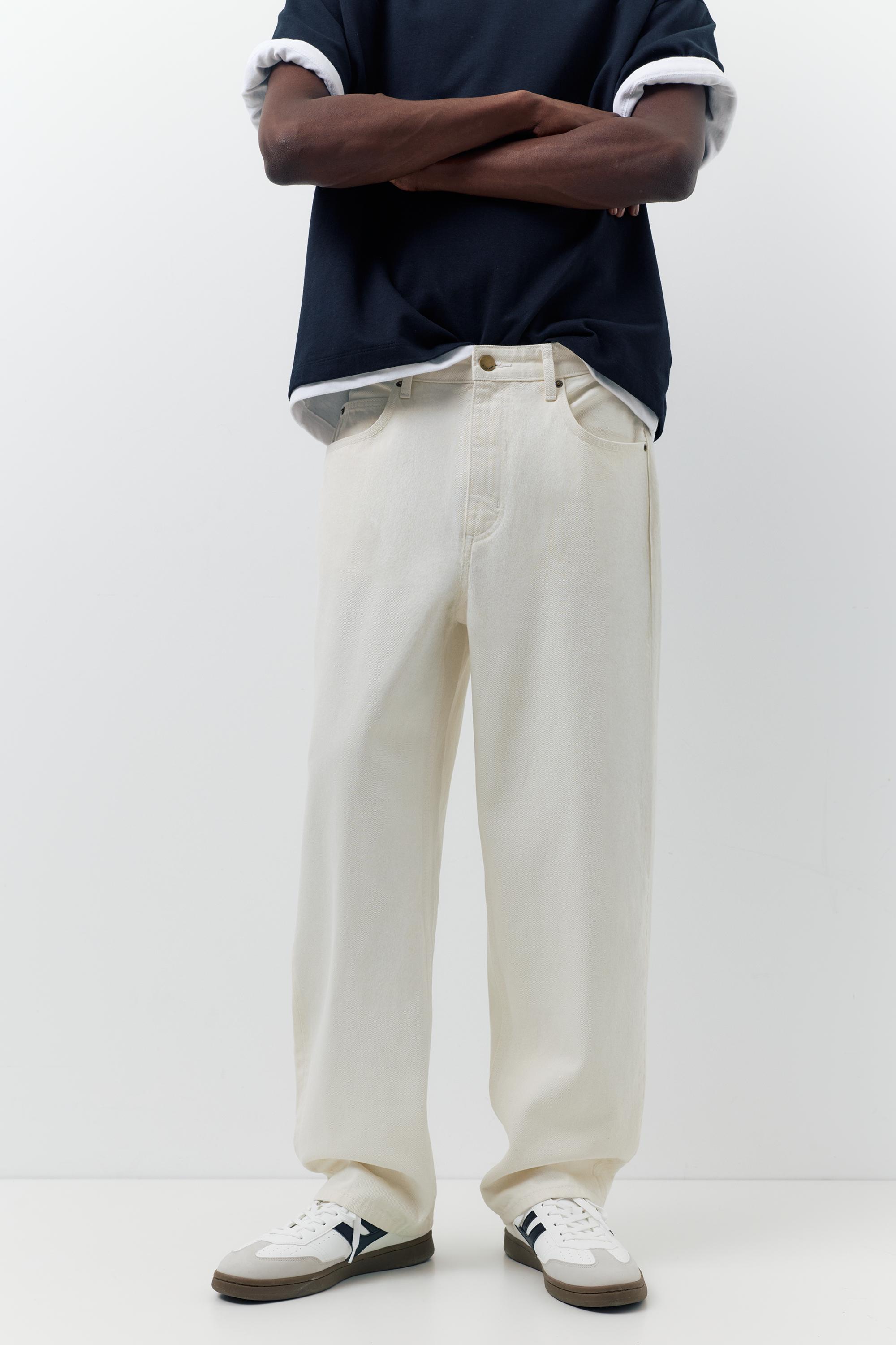 Baggy jeans — White