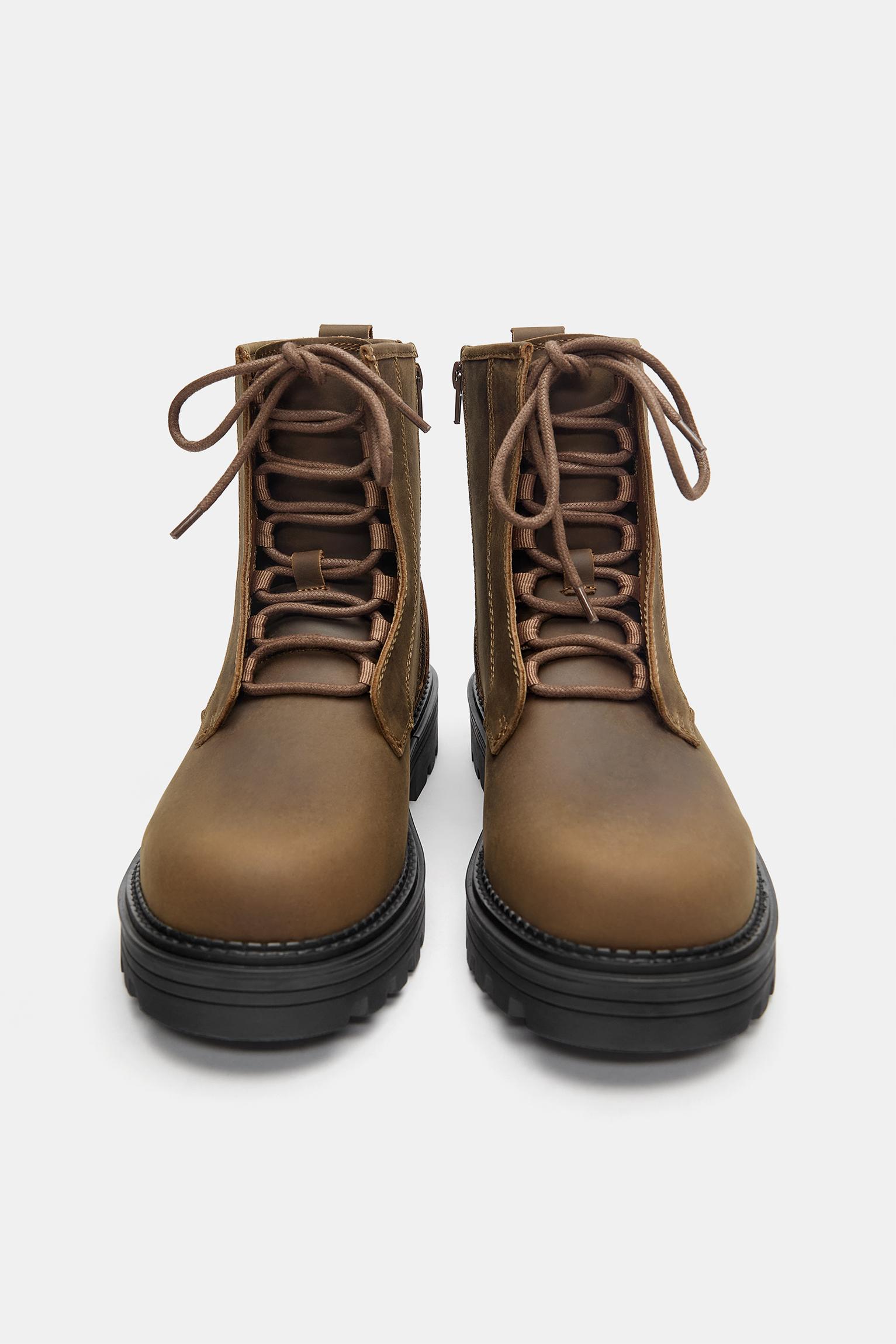 Bağcıklı deri bot - Görsel 11