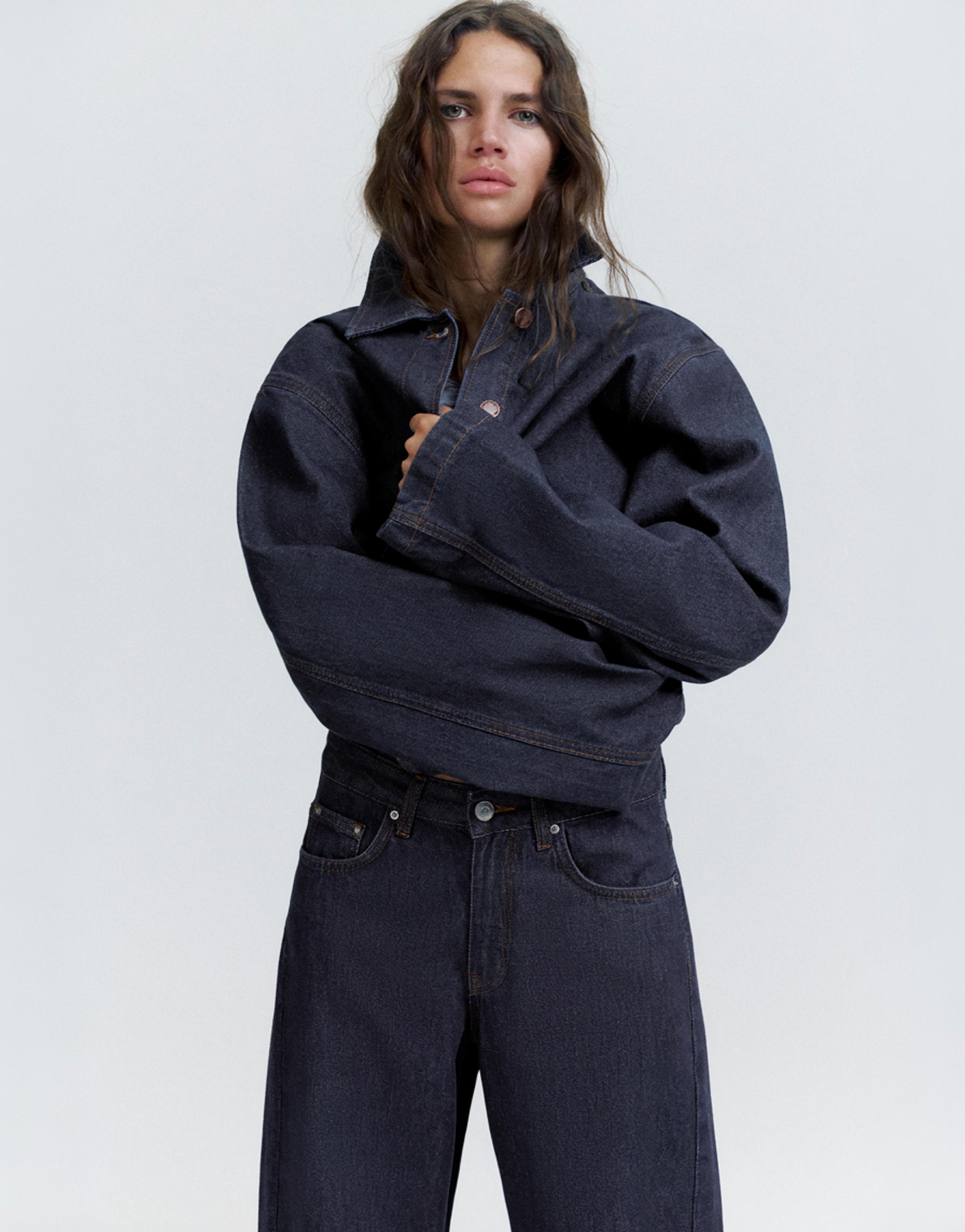 Düşük bel barrel jean - Görsel 74