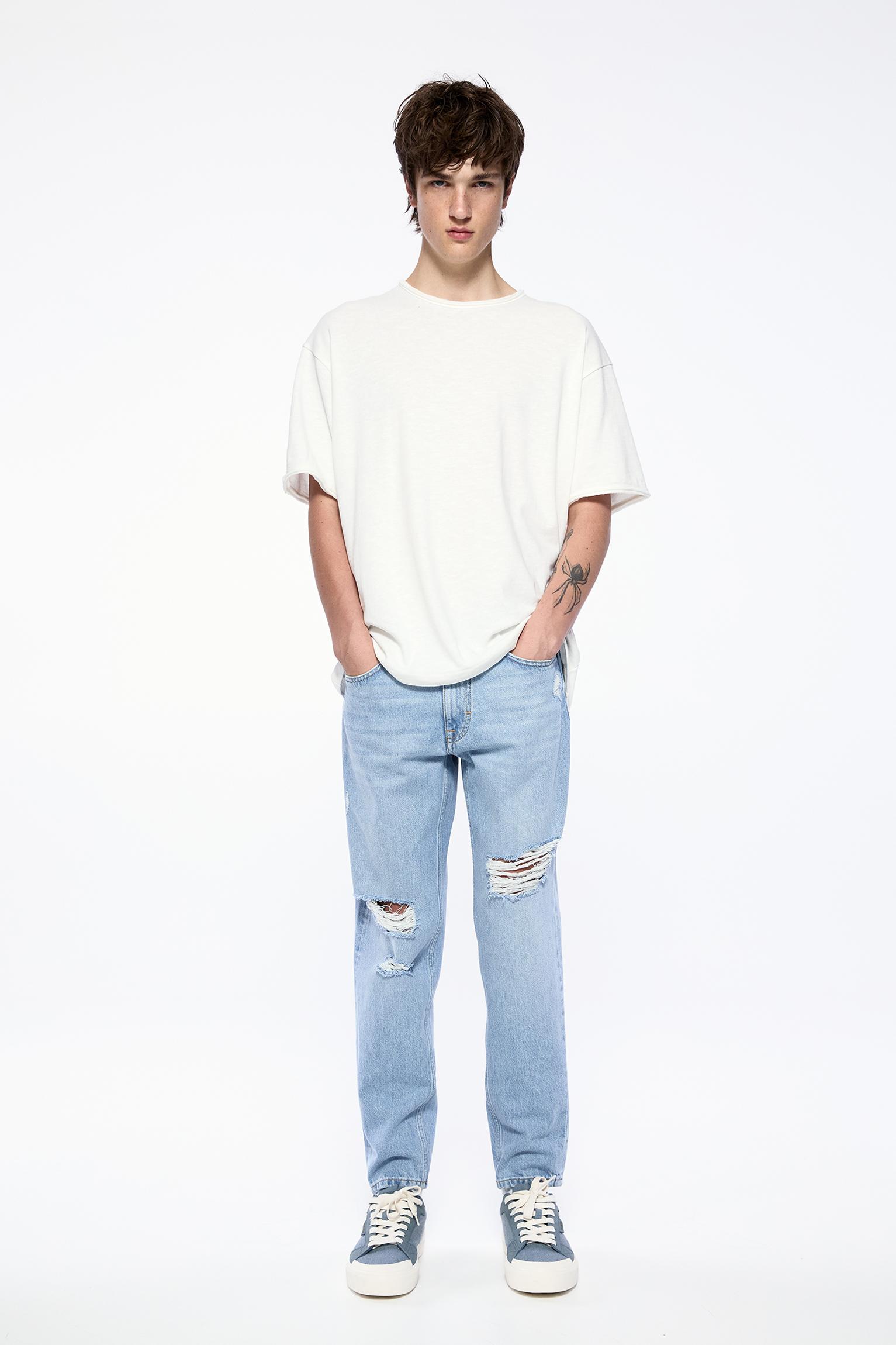 Pantalon orders vaquero hombre pull and bear