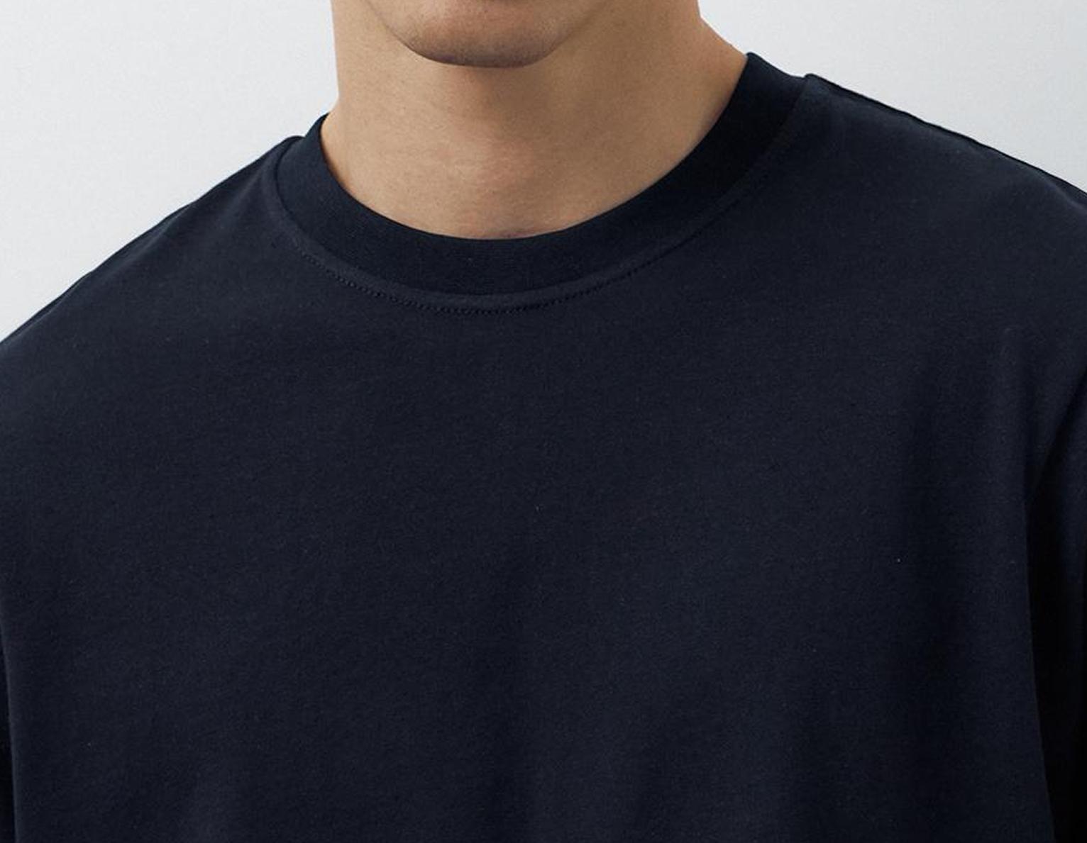 3-pack of short sleeve T-shirts — Navy