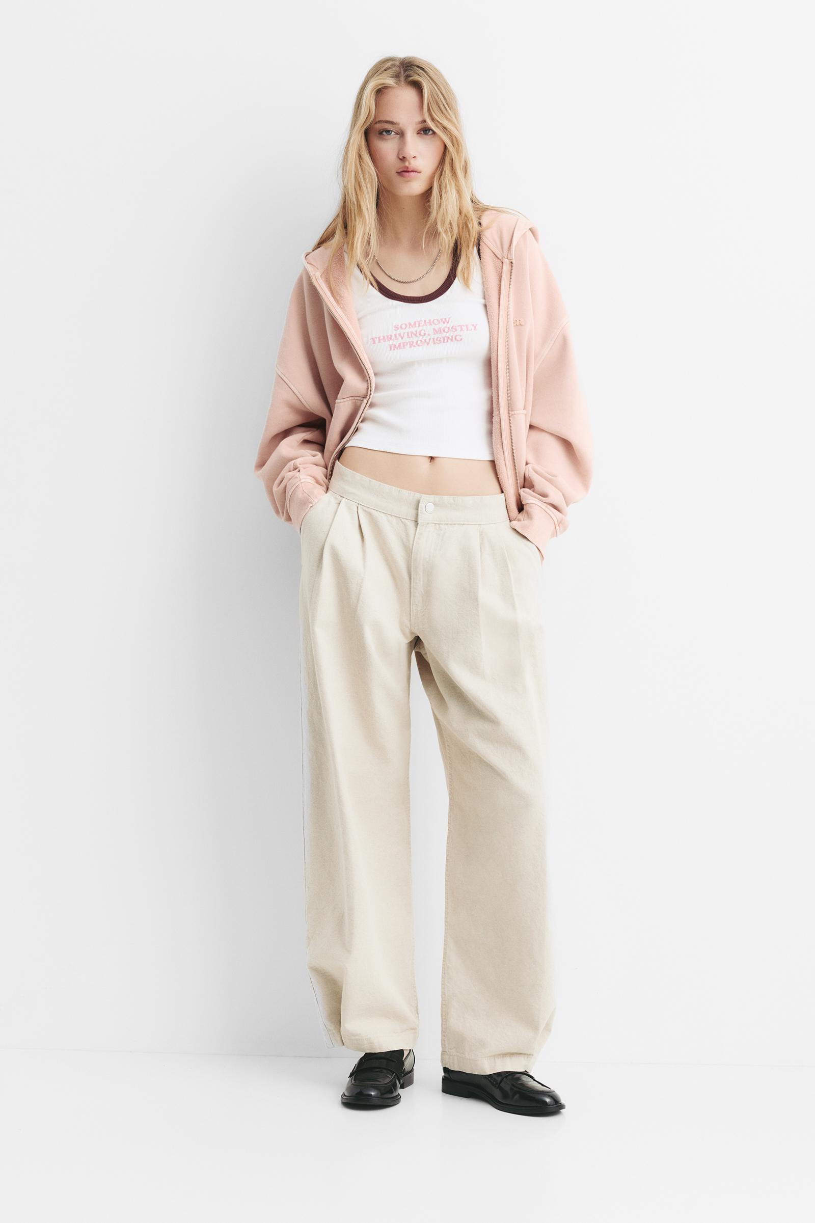 Kapuzen-Sweatshirt Mit Reißverschluss Und Logo