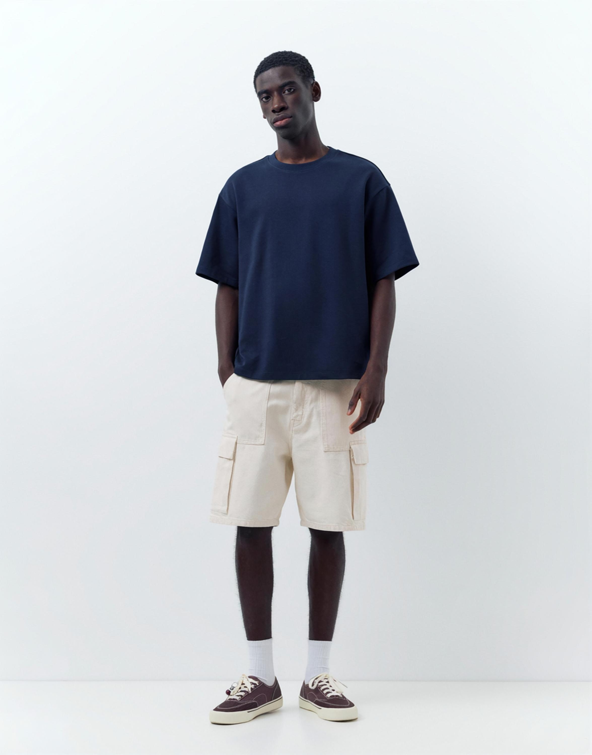 Baggy kargo bermuda - Görsel 62