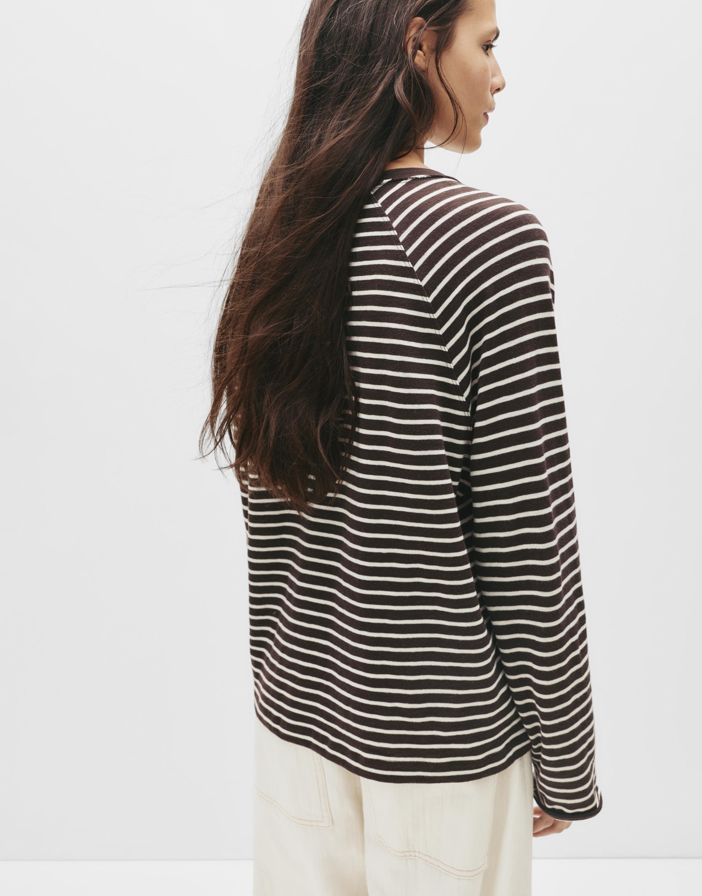 Uzun kollu reglan kesim t-shirt - Görsel 23