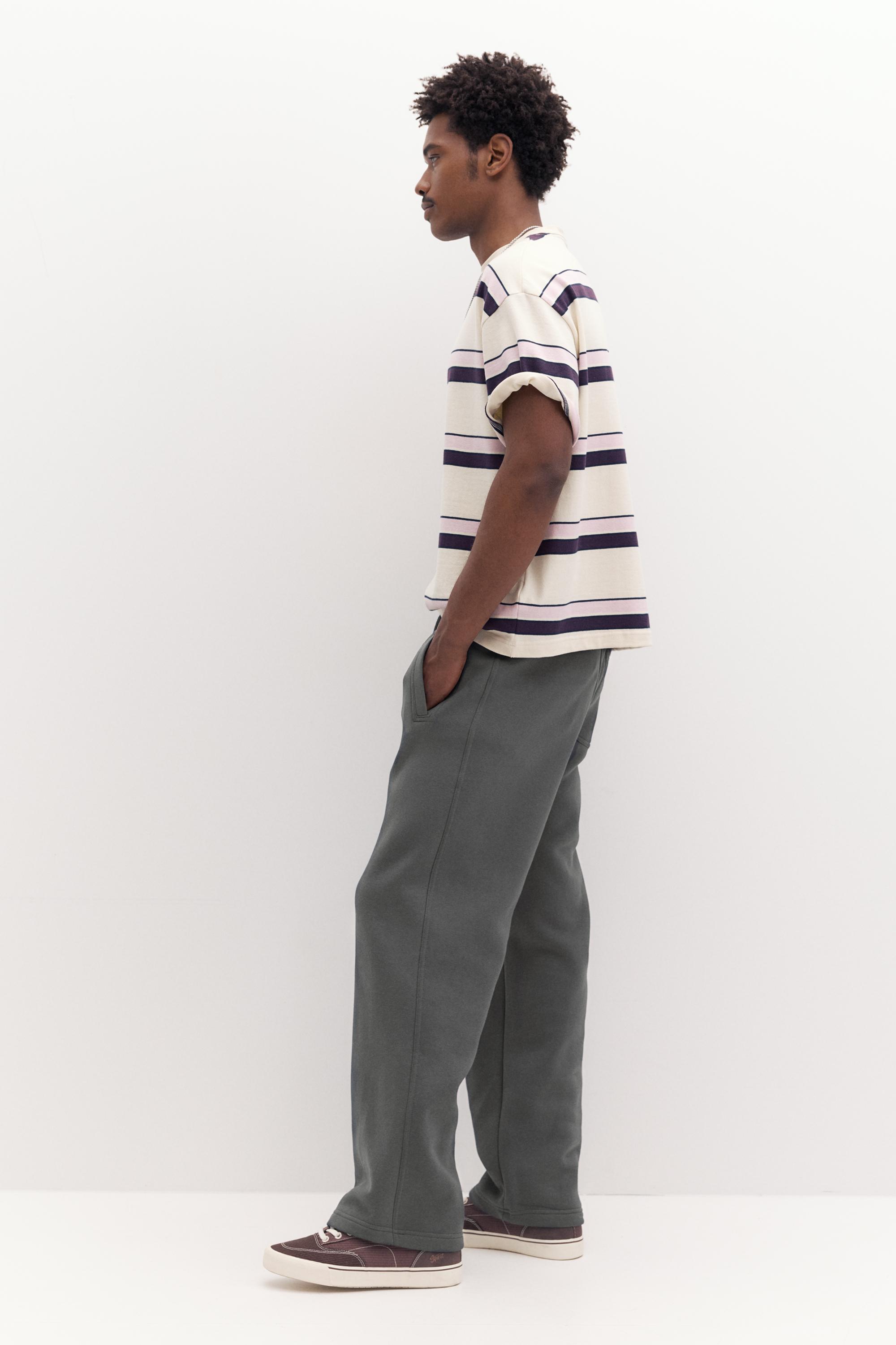 Basic baggy tracksuit bottoms — Anthracite grey
