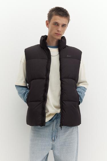 STWD quilted gilet — Black 1