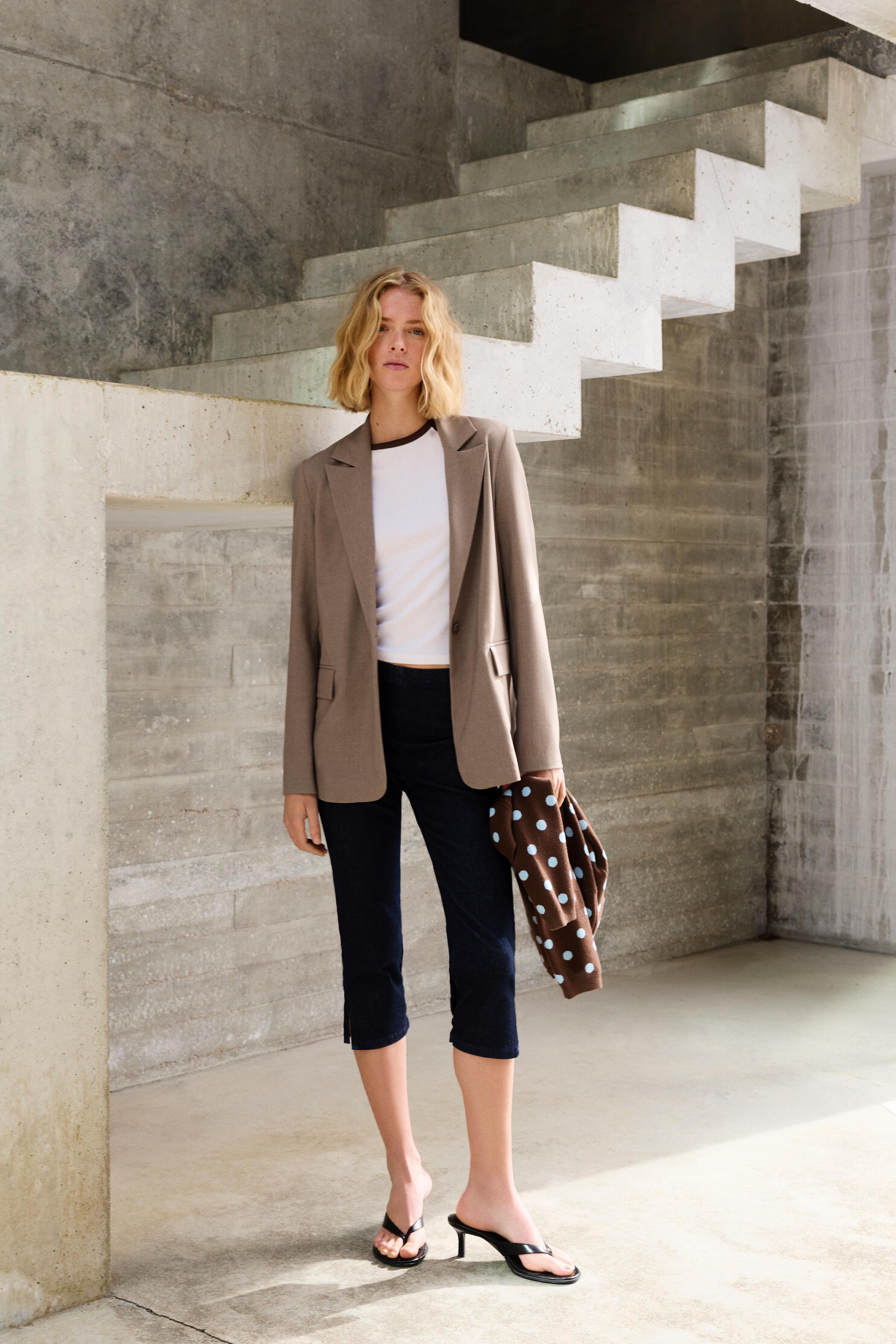 Basic blazer — Mole brown