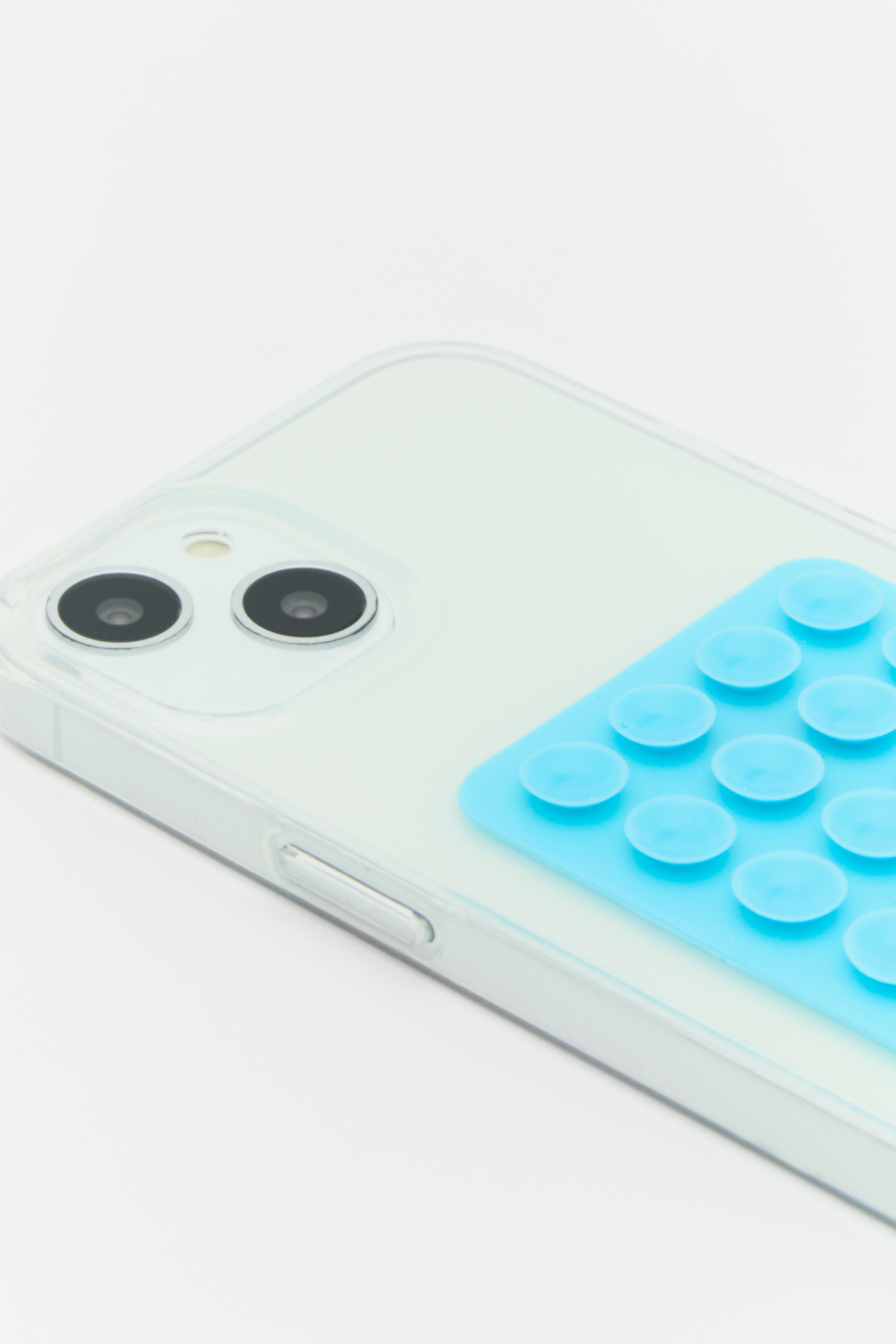 Suction cup iPhone case — Blue