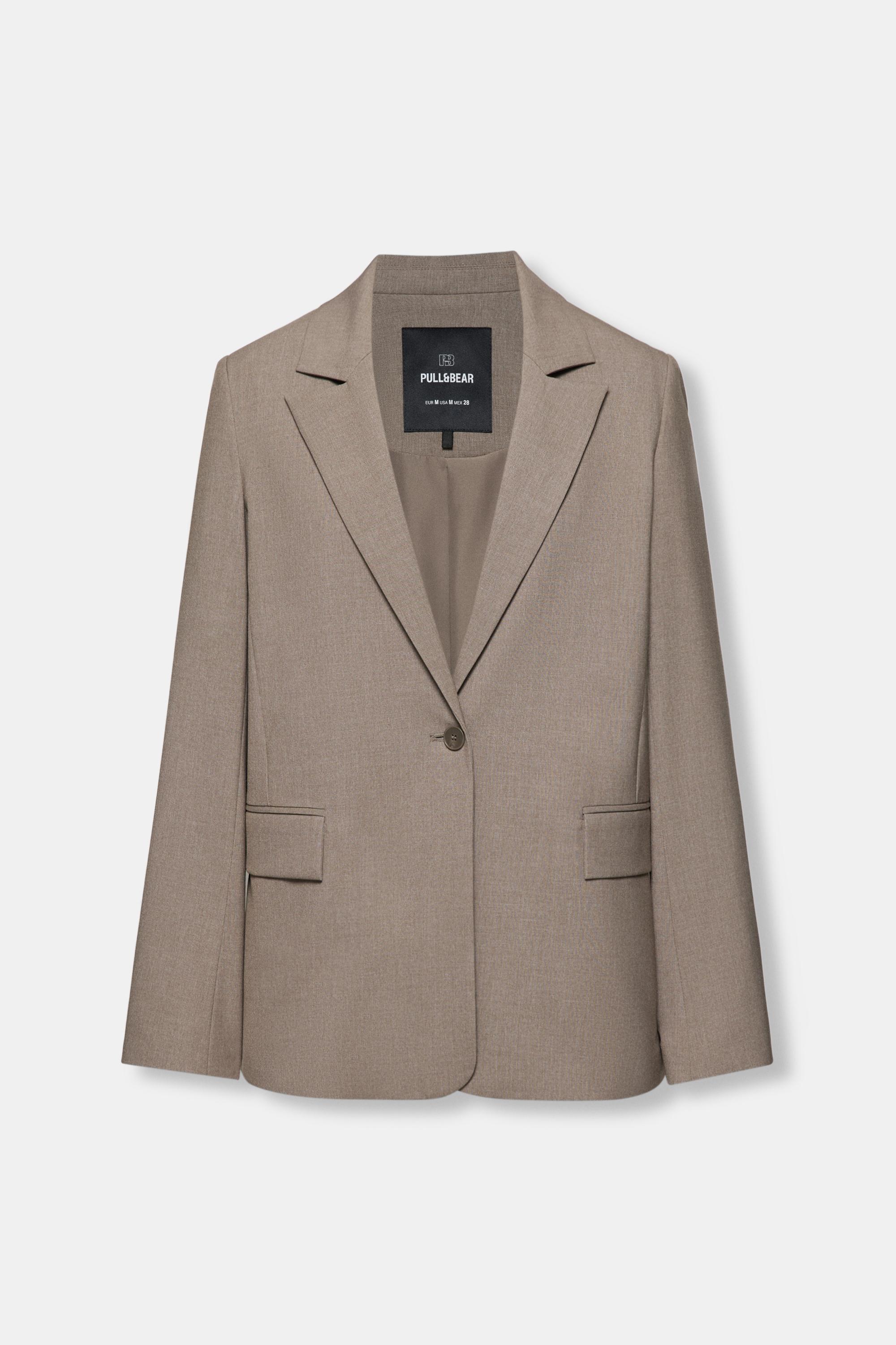 Basic blazer — Mole brown