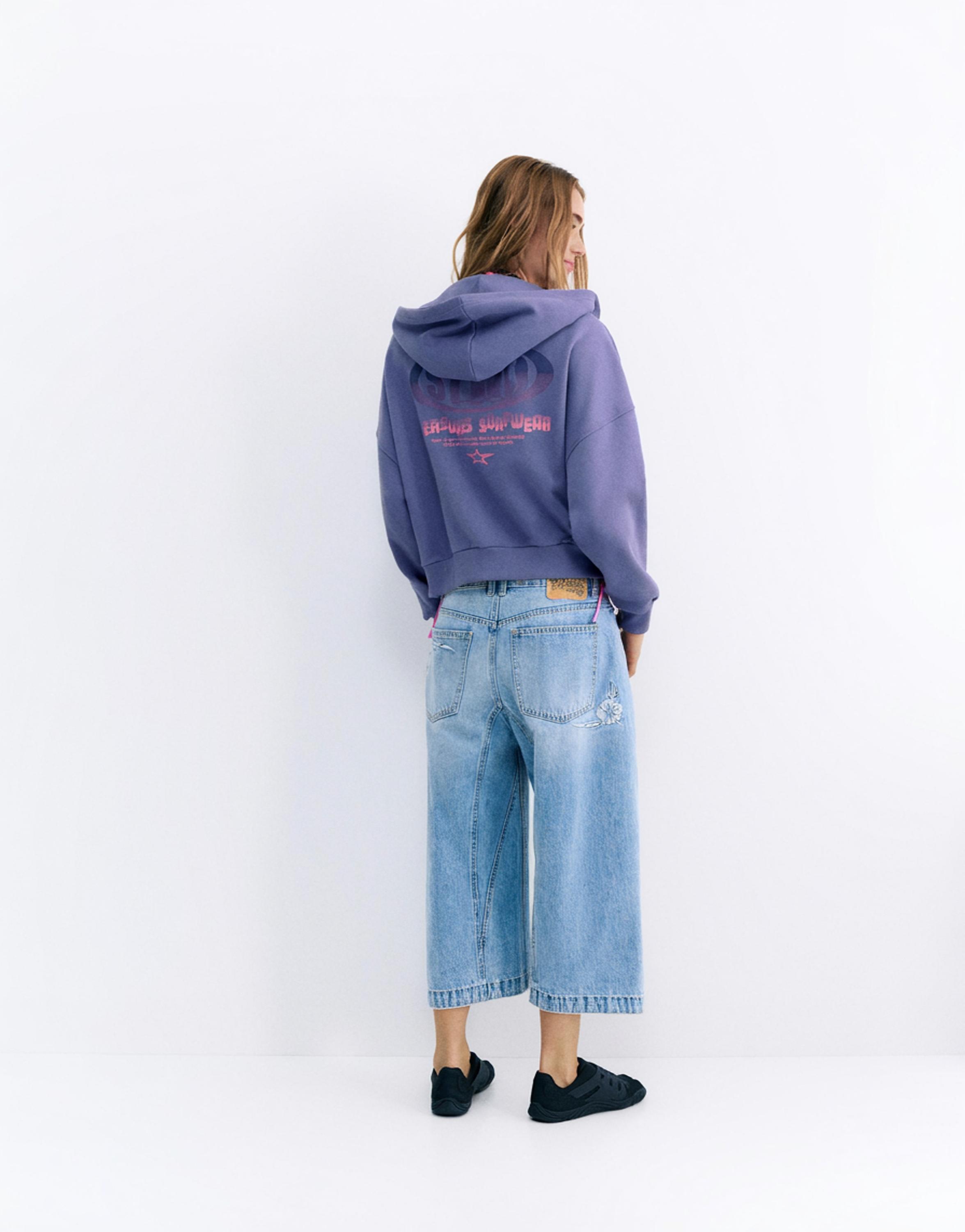 Pleasures x STWD hoodie — Bluish