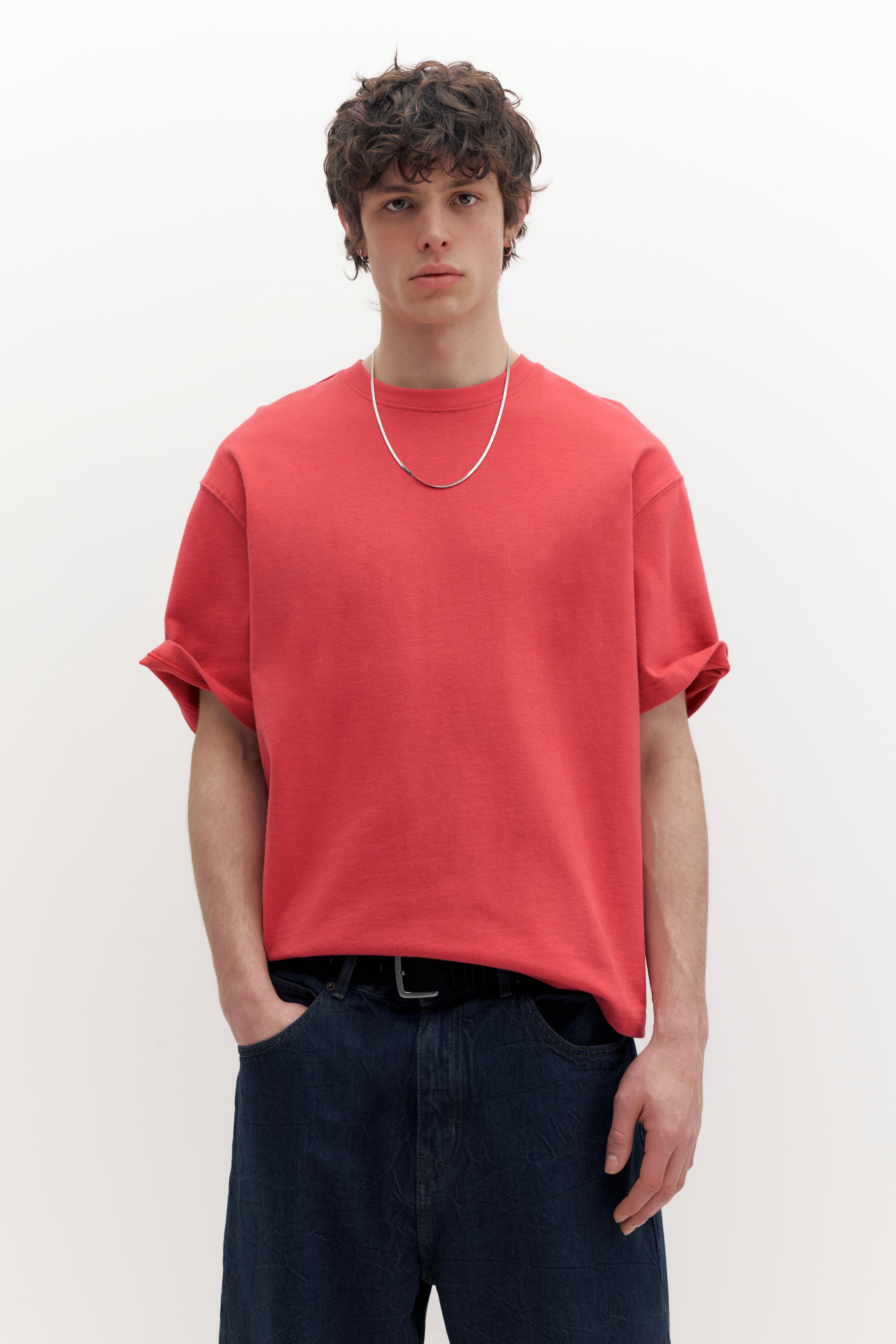 Premium T-Shirt Mit Kurzen Ärmeln