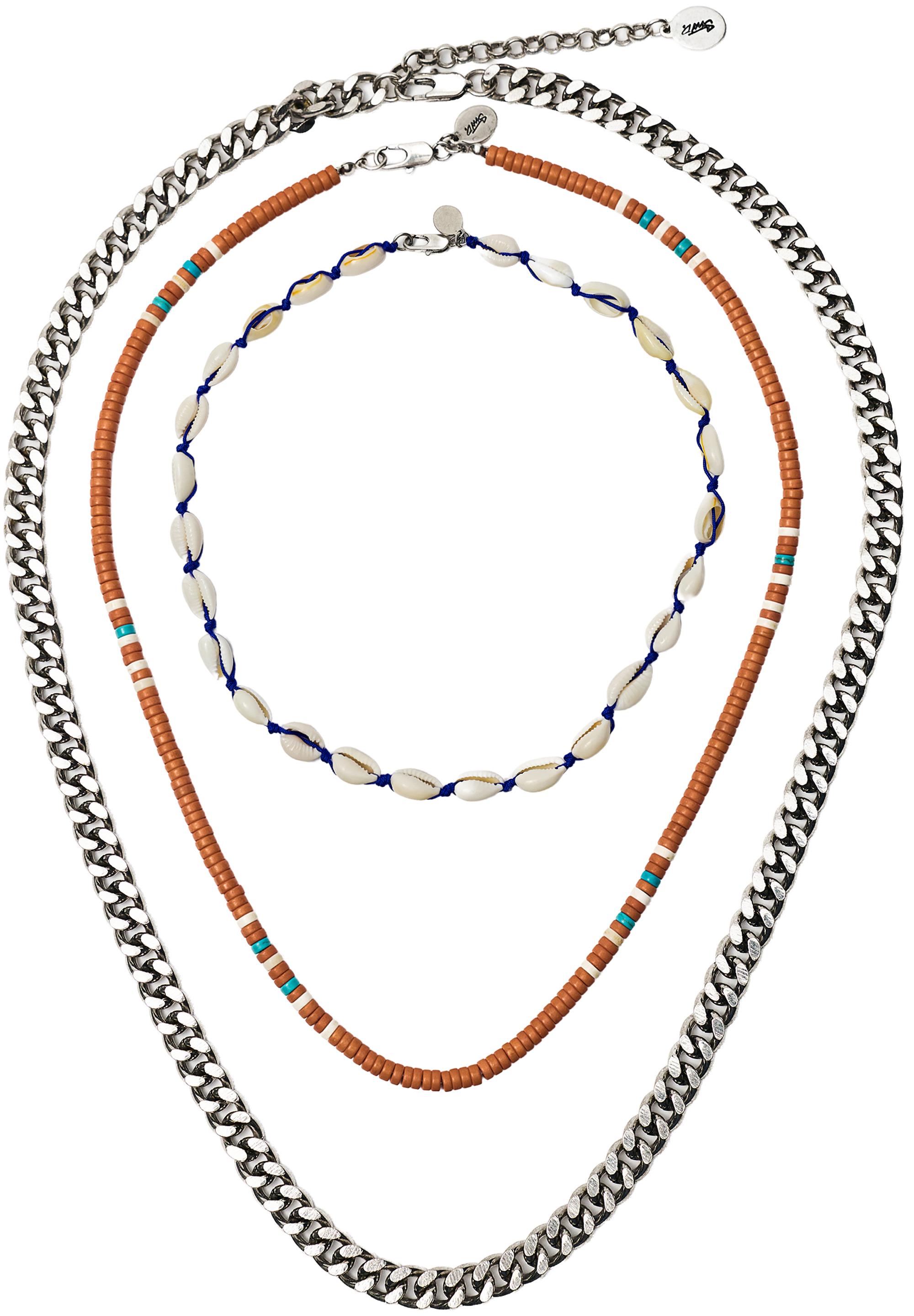 3-pack of shell and bead necklaces — Others