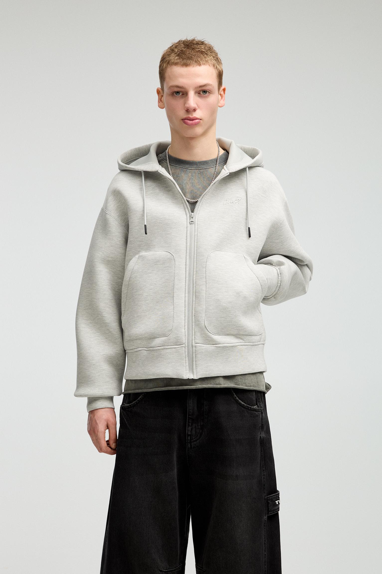 Men's Zip-up Sweatshirts | PULL\u0026BEAR