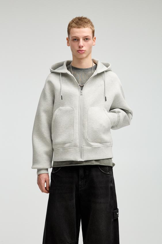 Zip Up Sudadera De Pull And Bear PULL&BEAR Sudadera Con Cremallera