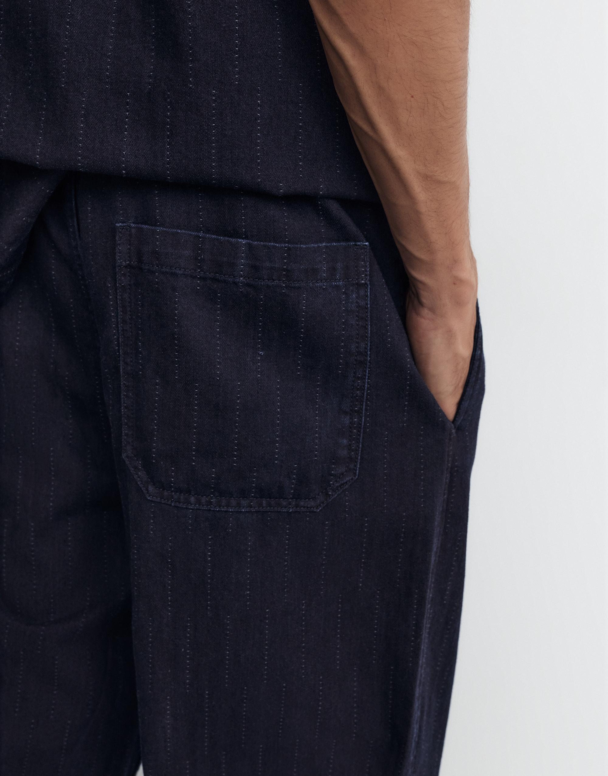 Baggy jogger jeans — Navy