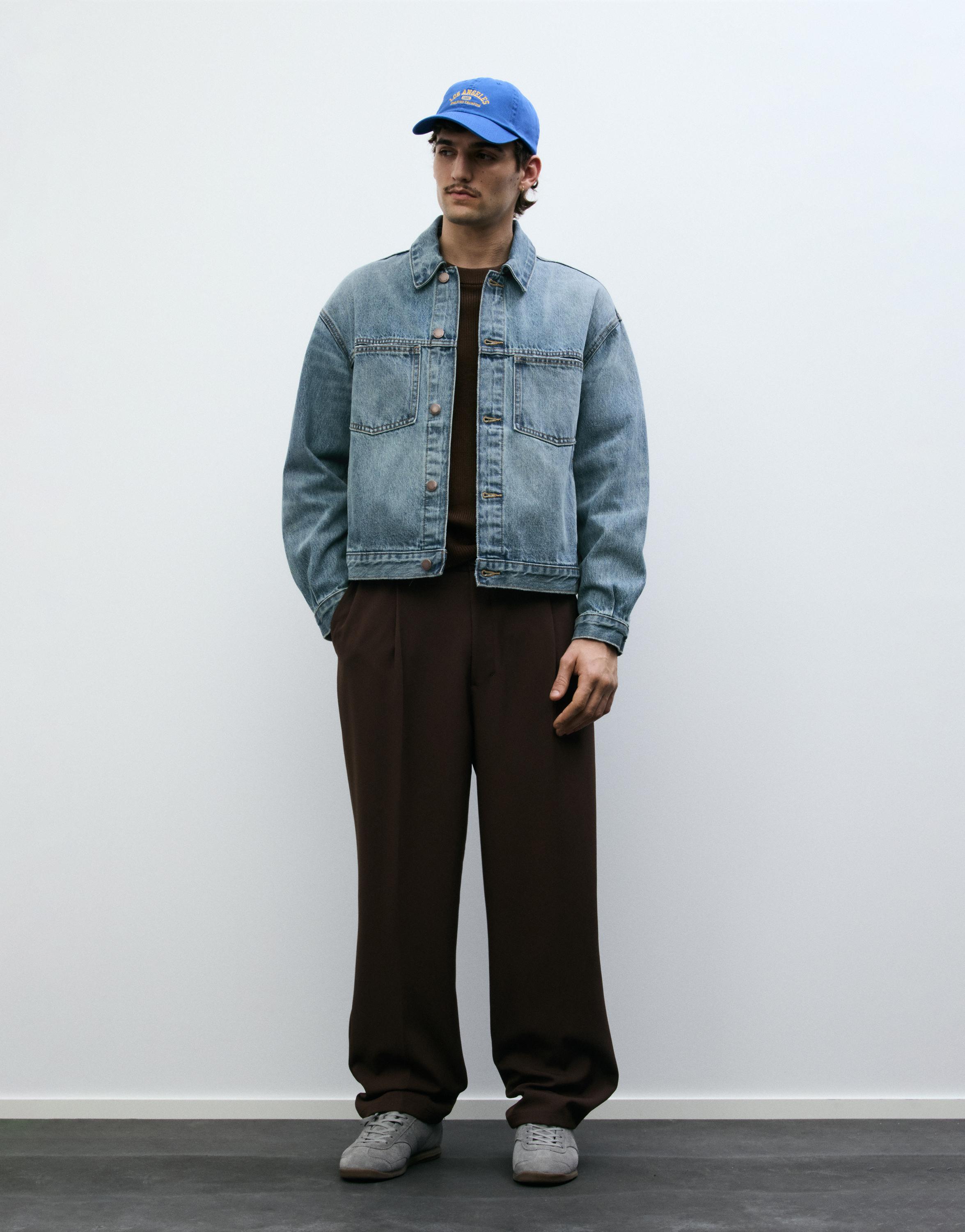 Trucker denim ceket - Görsel 73