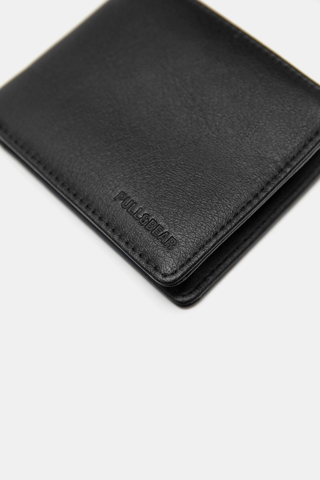 Plain wallet — Black