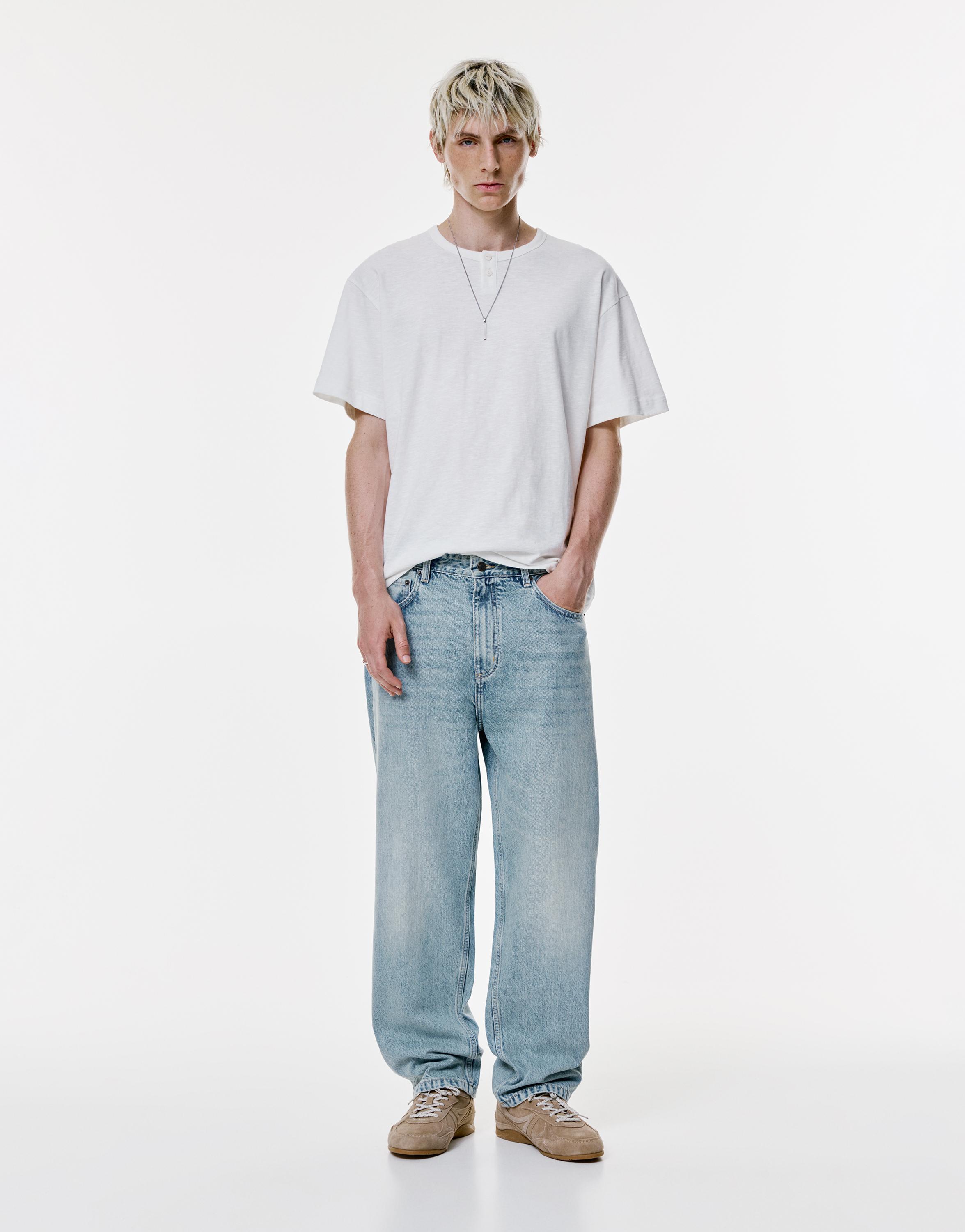 Baggy jeans — Pale indigo