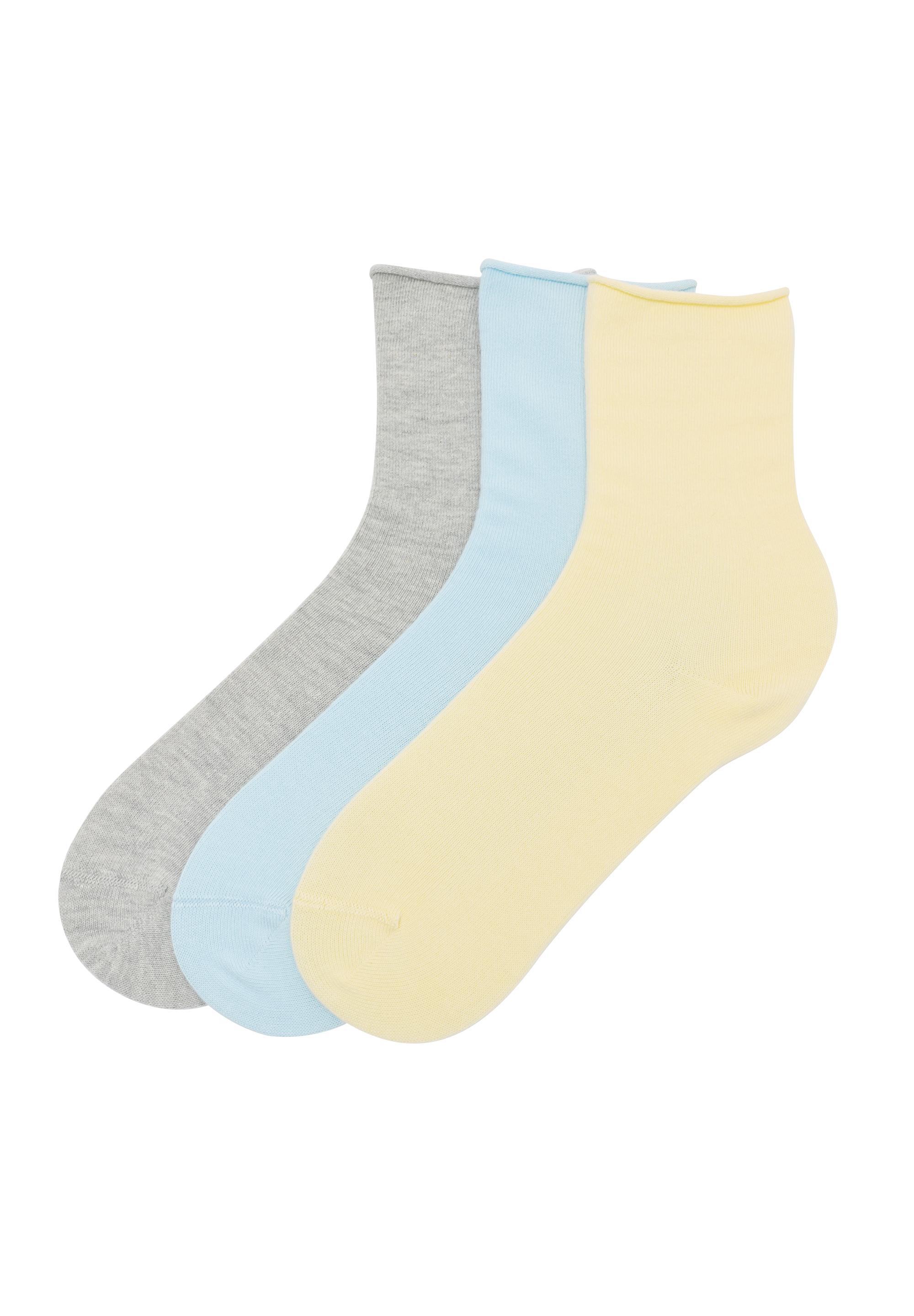 Pack of 3 pairs of socks — Yellow