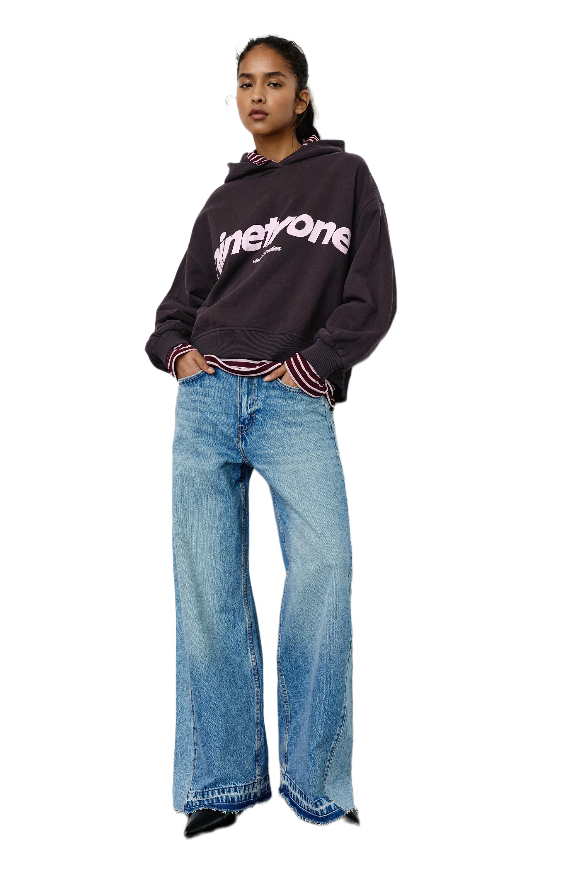 Ninetyone kapüşonlu sweatshirt - Görsel 17