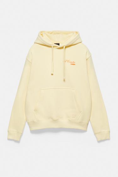 A Coruña graphic hoodie — Yellow 3