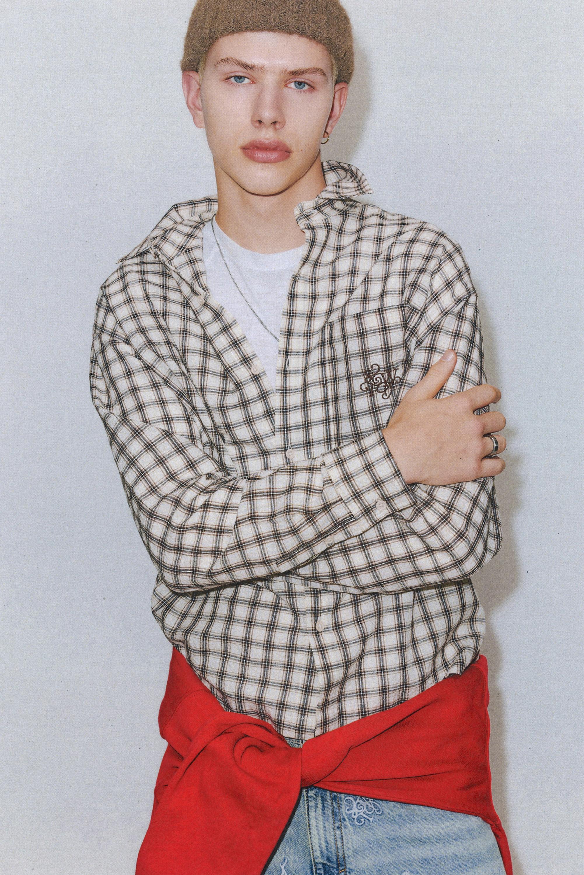 STWD kareli gömlek - Görsel 17