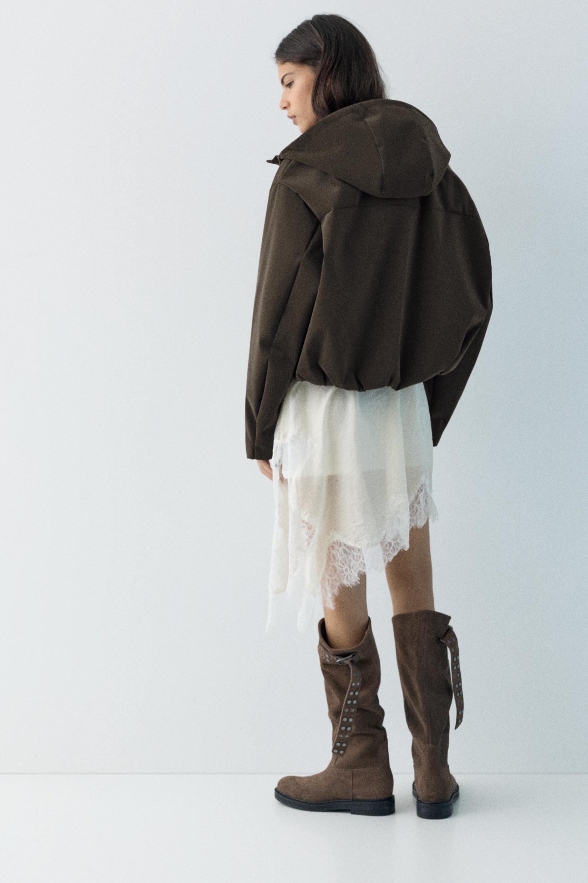 Kısa kapüşonlu yağmurluk - Görsel 11