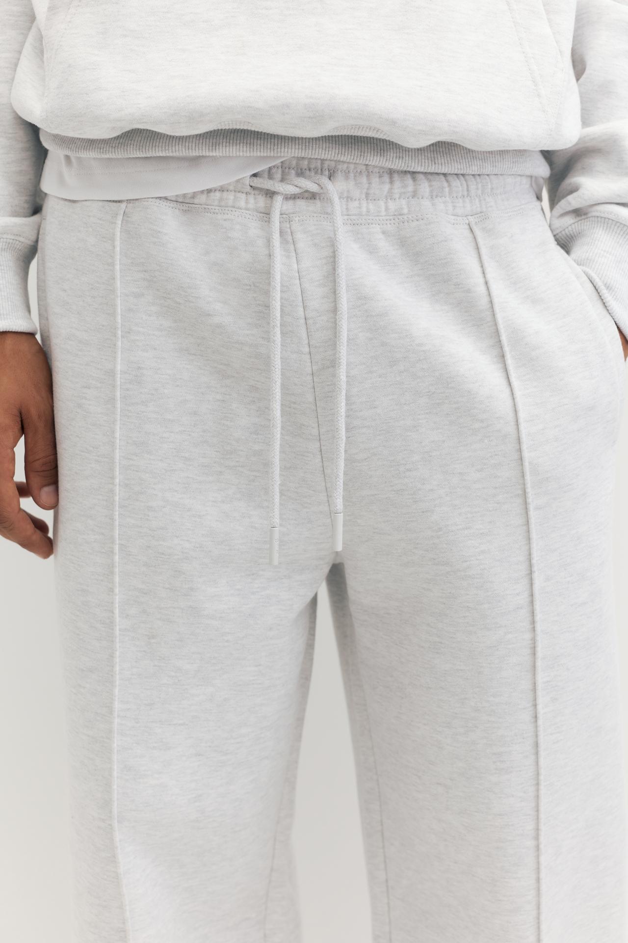 STWD baggy joggers — Pale marl