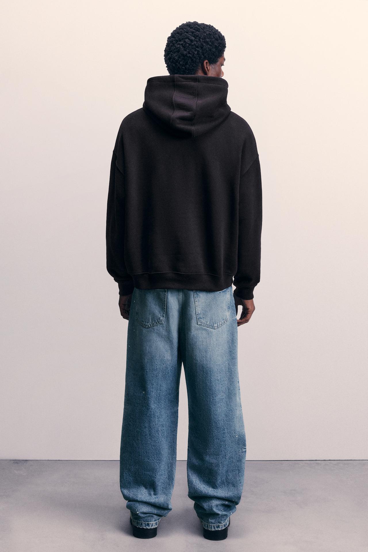 Dickies hood sweatshirt — Black