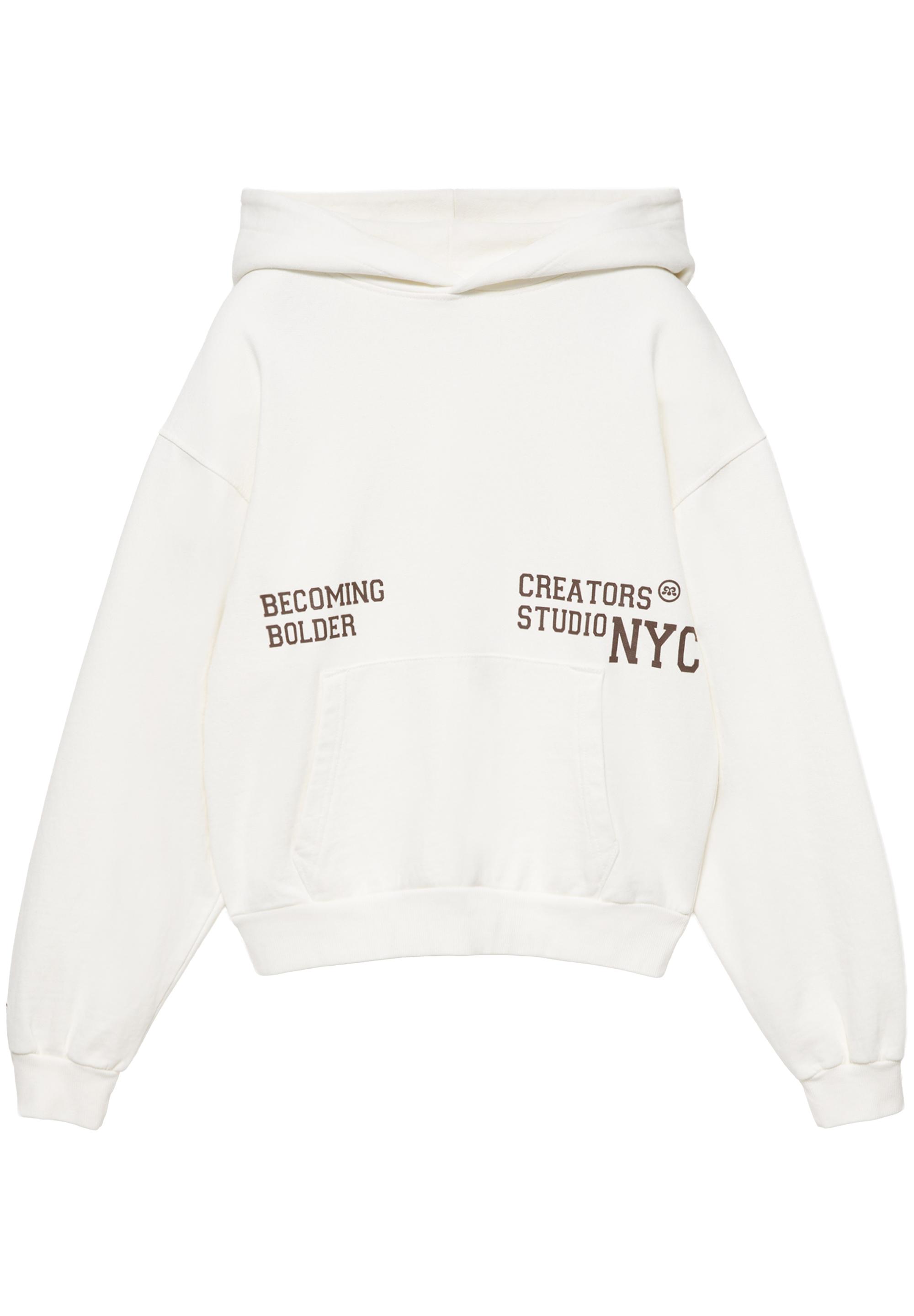NYC graphic hoodie — Off white