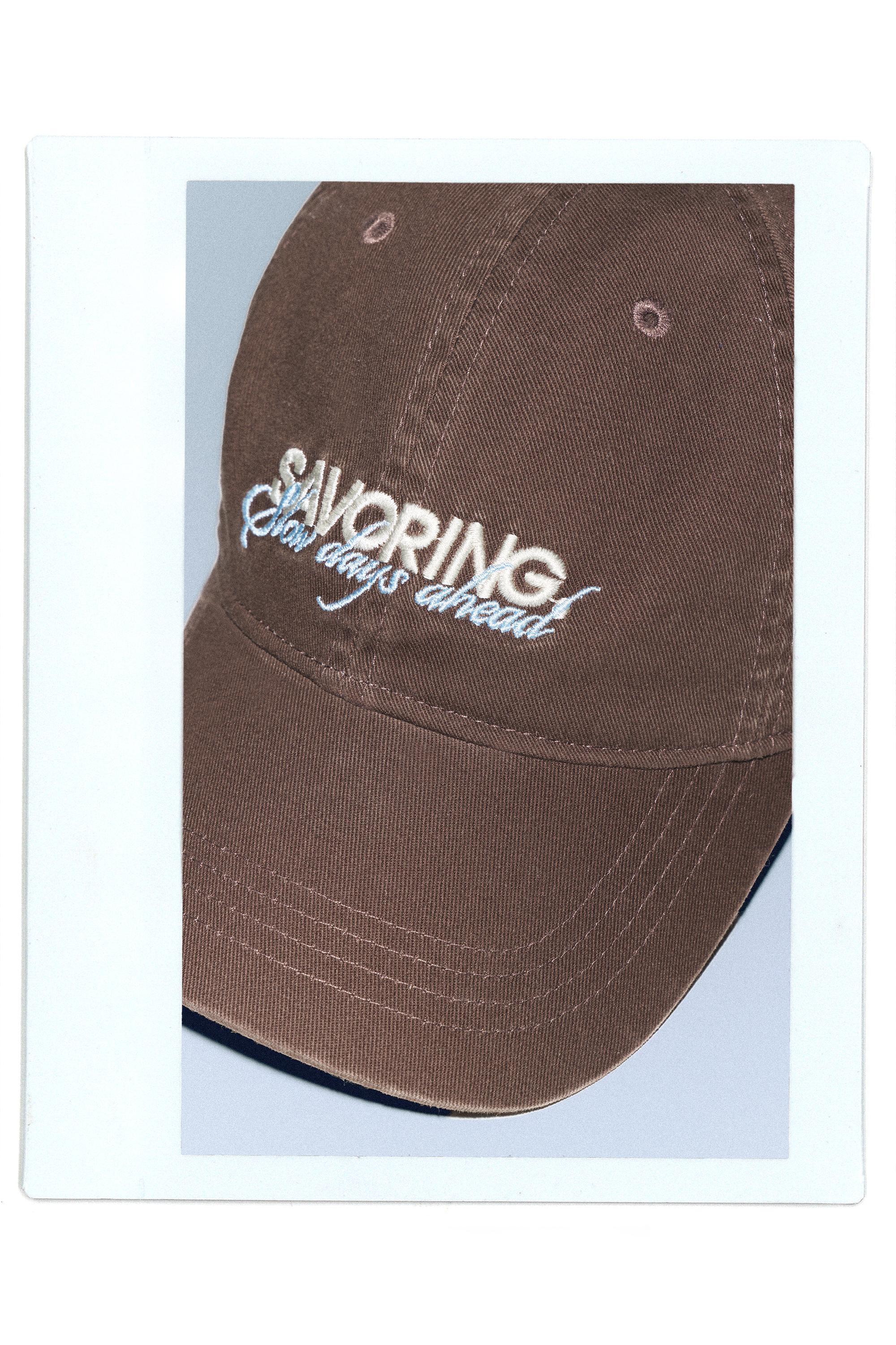 Savoring embroidered cap — Others