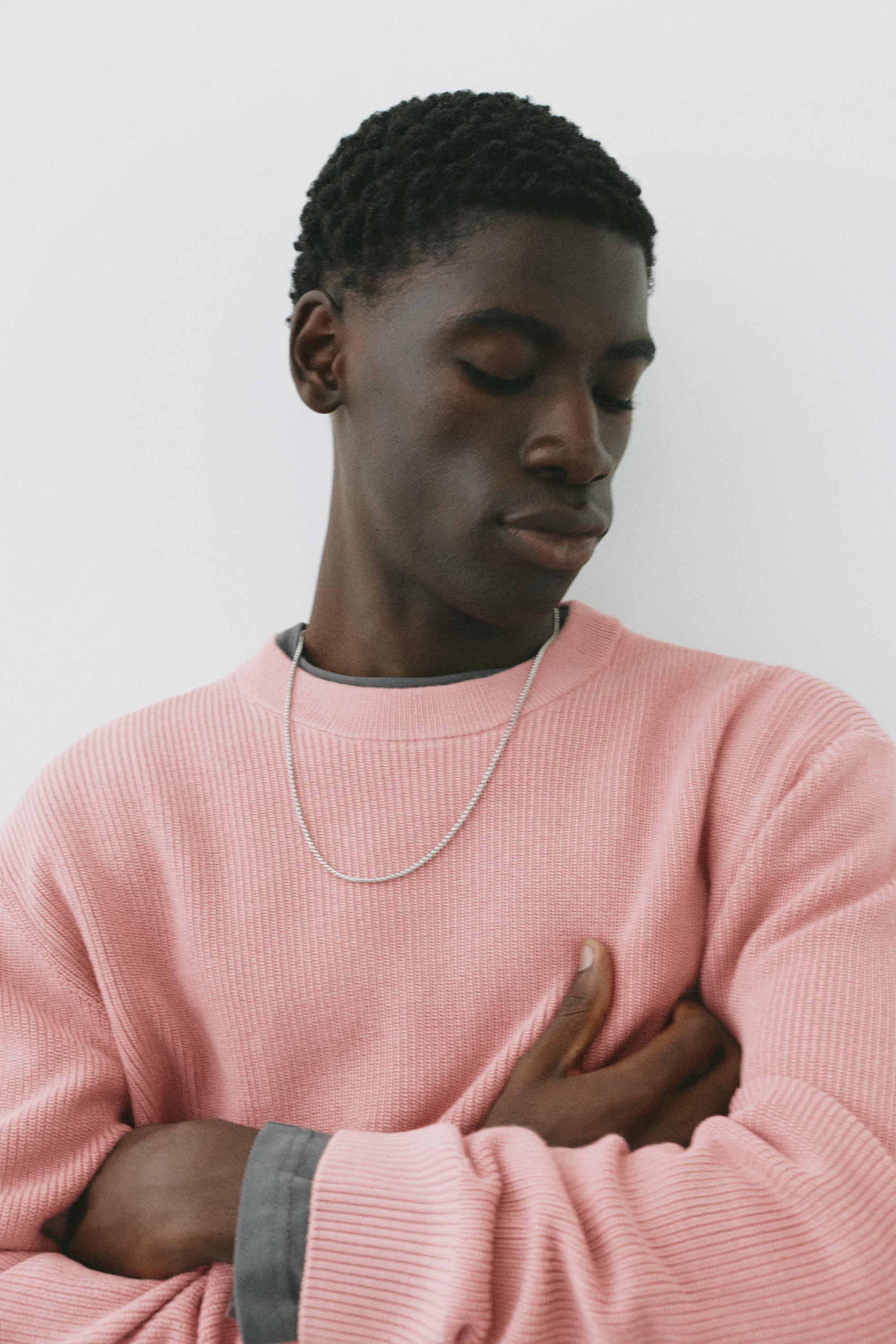 Basic jumper — Pastel pink