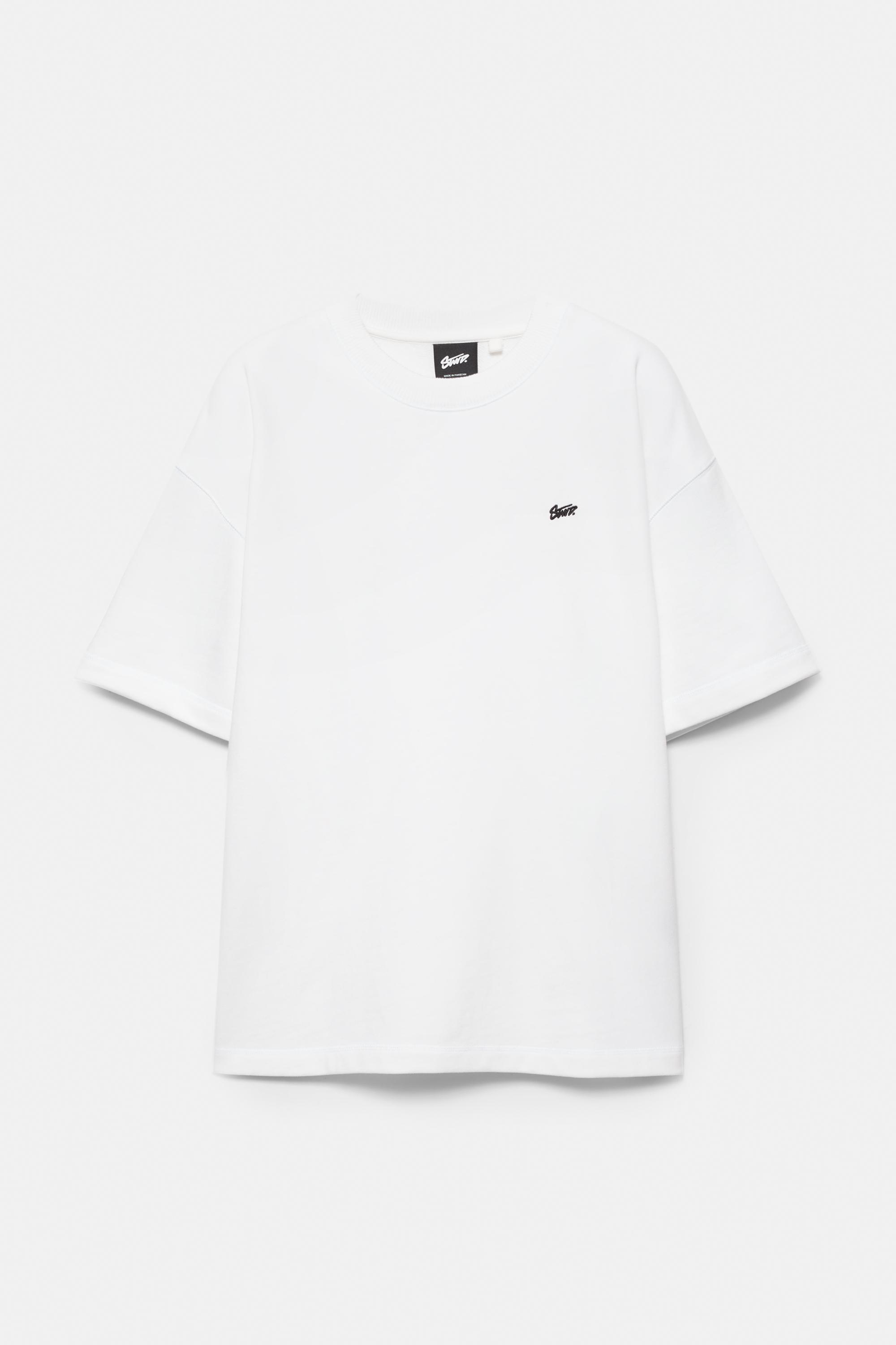 Short sleeve STWD sweatshirt — White