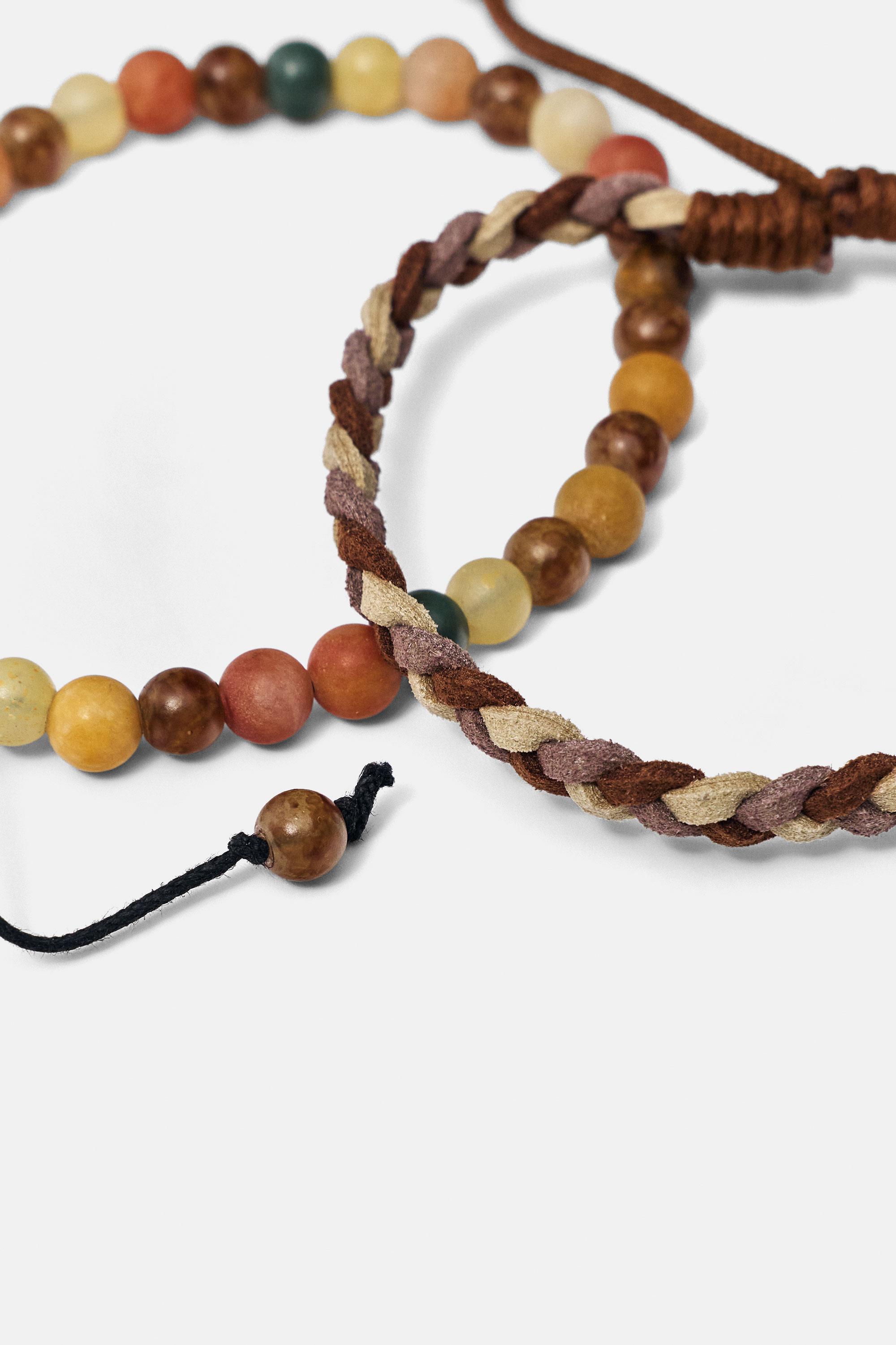4-pack of beaded bracelets — Others