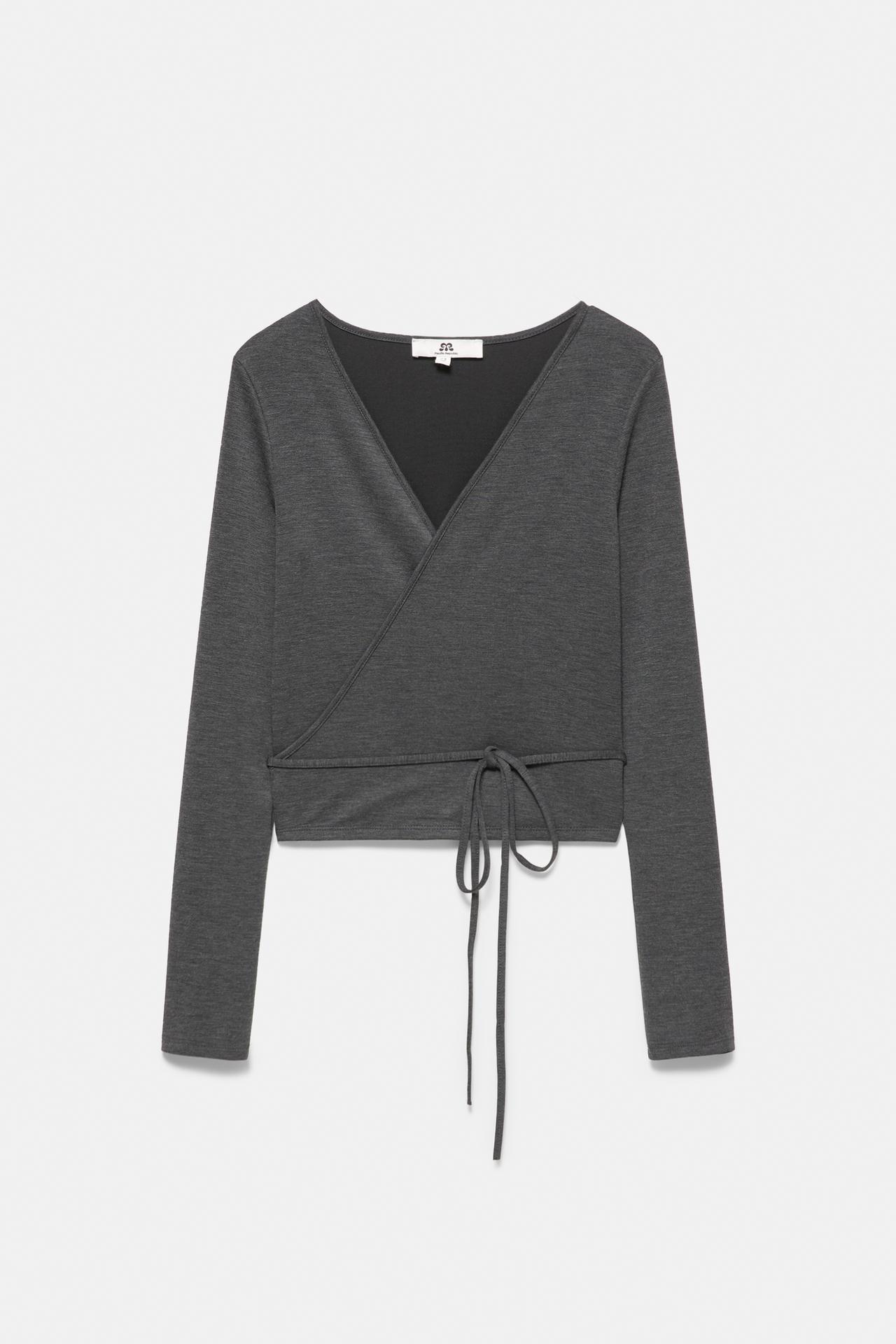 Crossover belted top — Anthracite grey