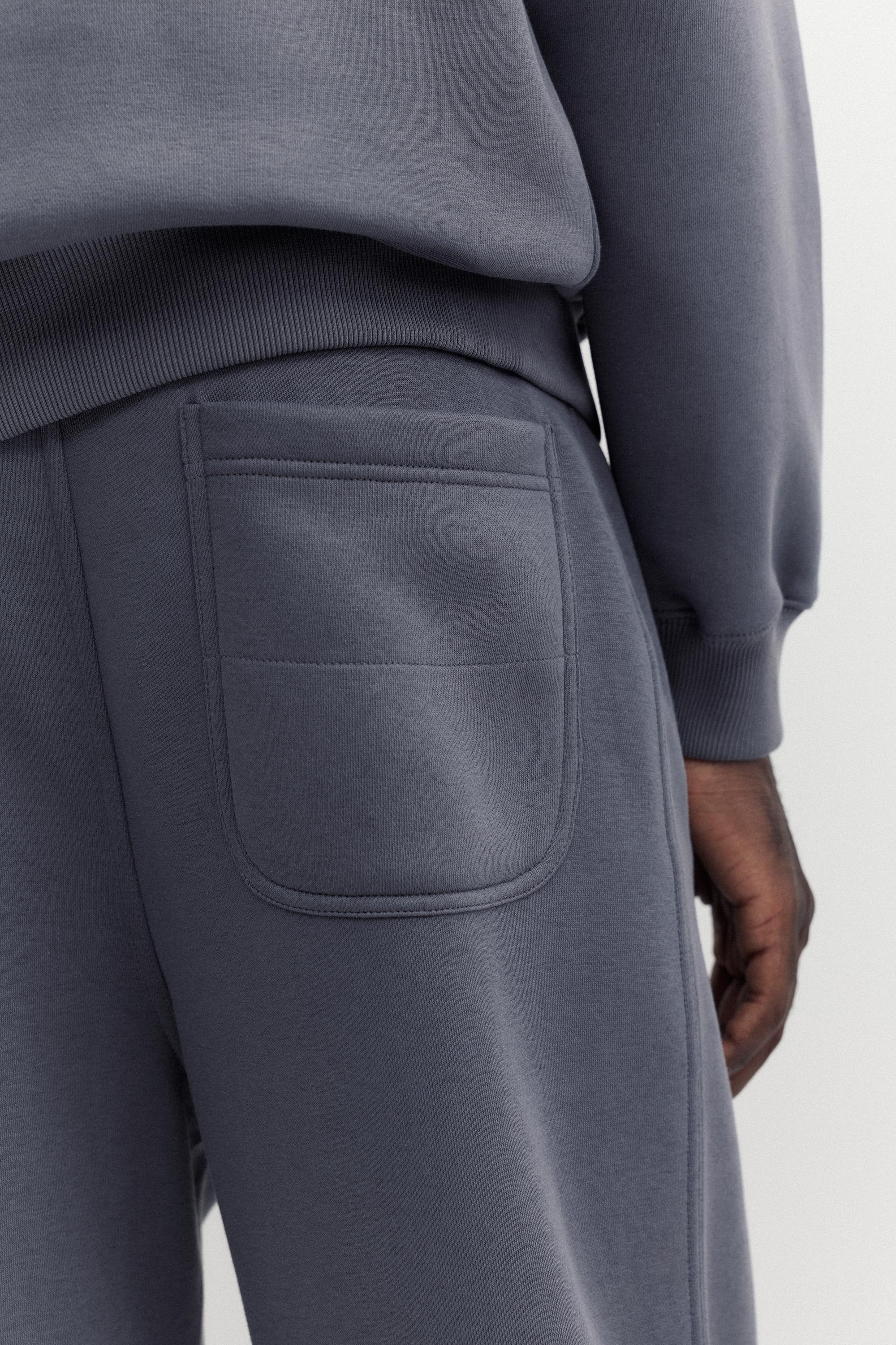 Baggy joggers — Grey blue