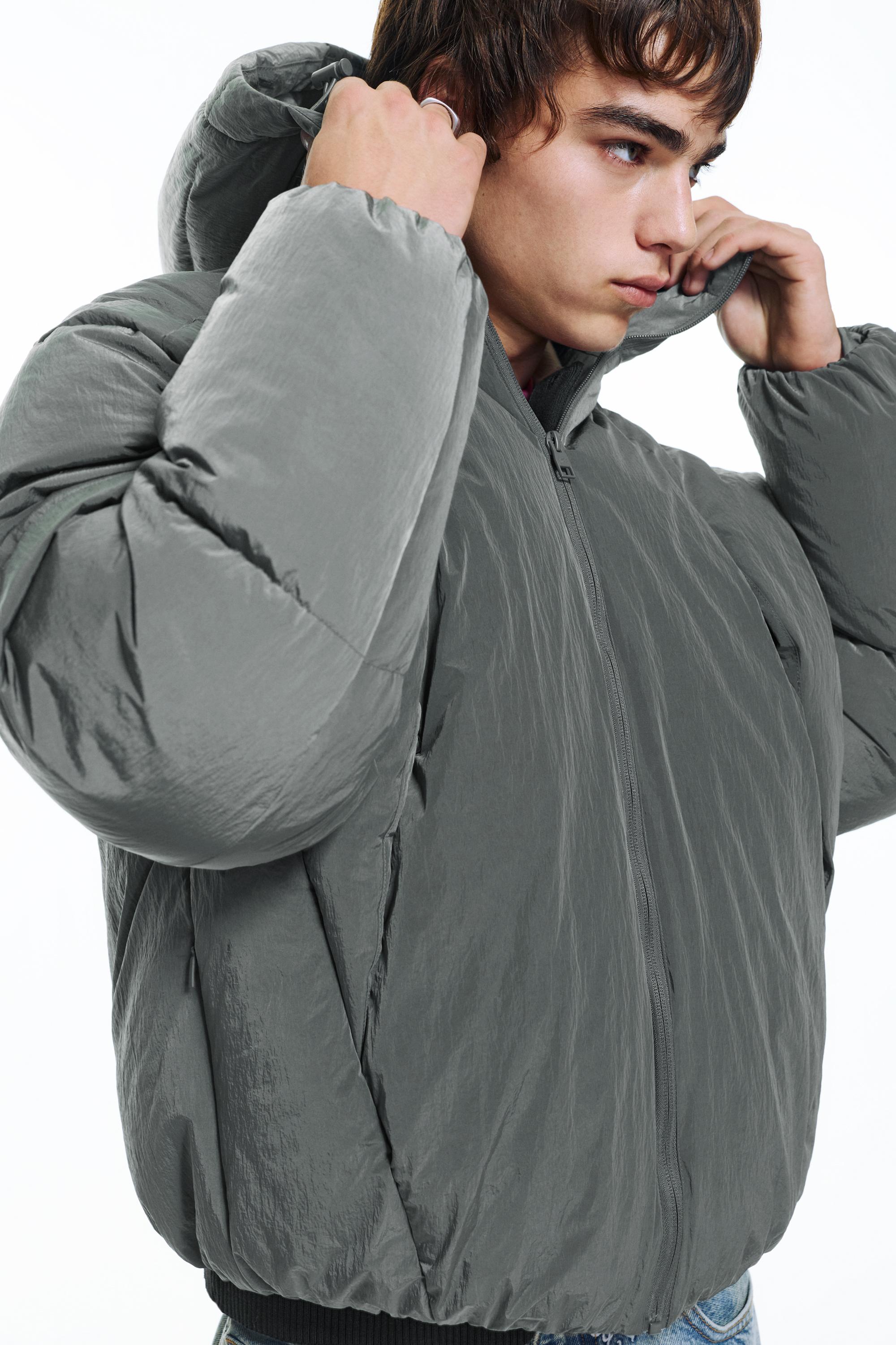 Kesimli şişme mont - Görsel 14