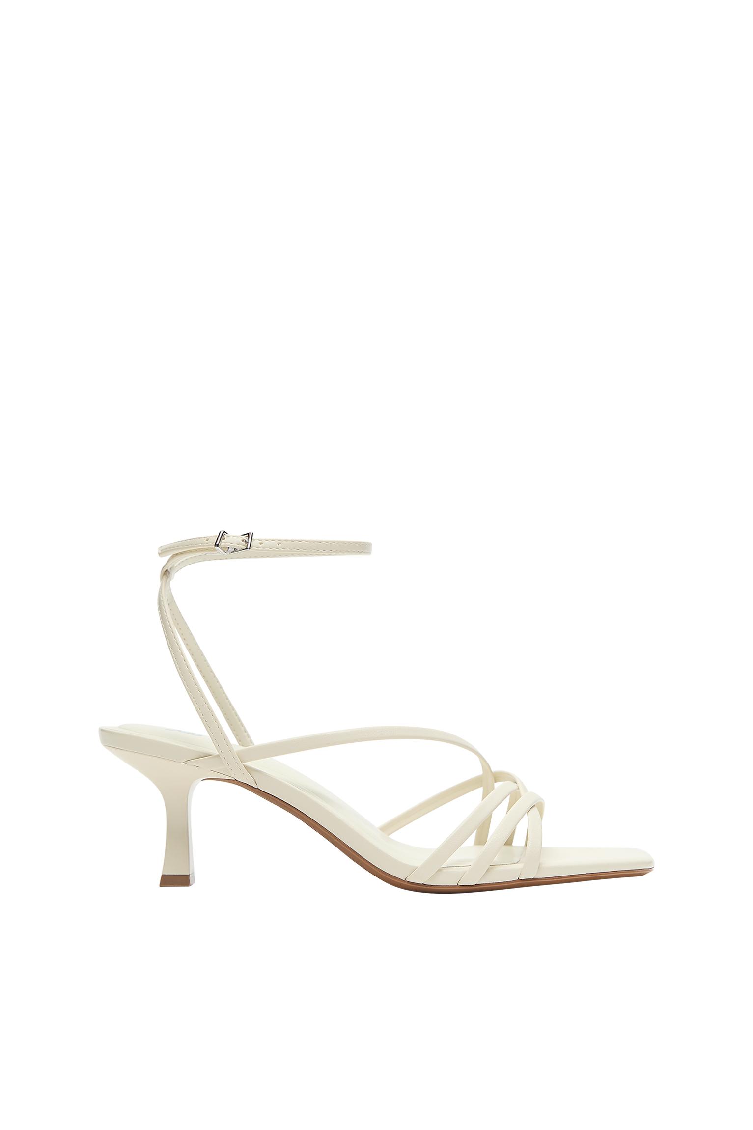 Bantlı topuklu sandalet - Görsel 30