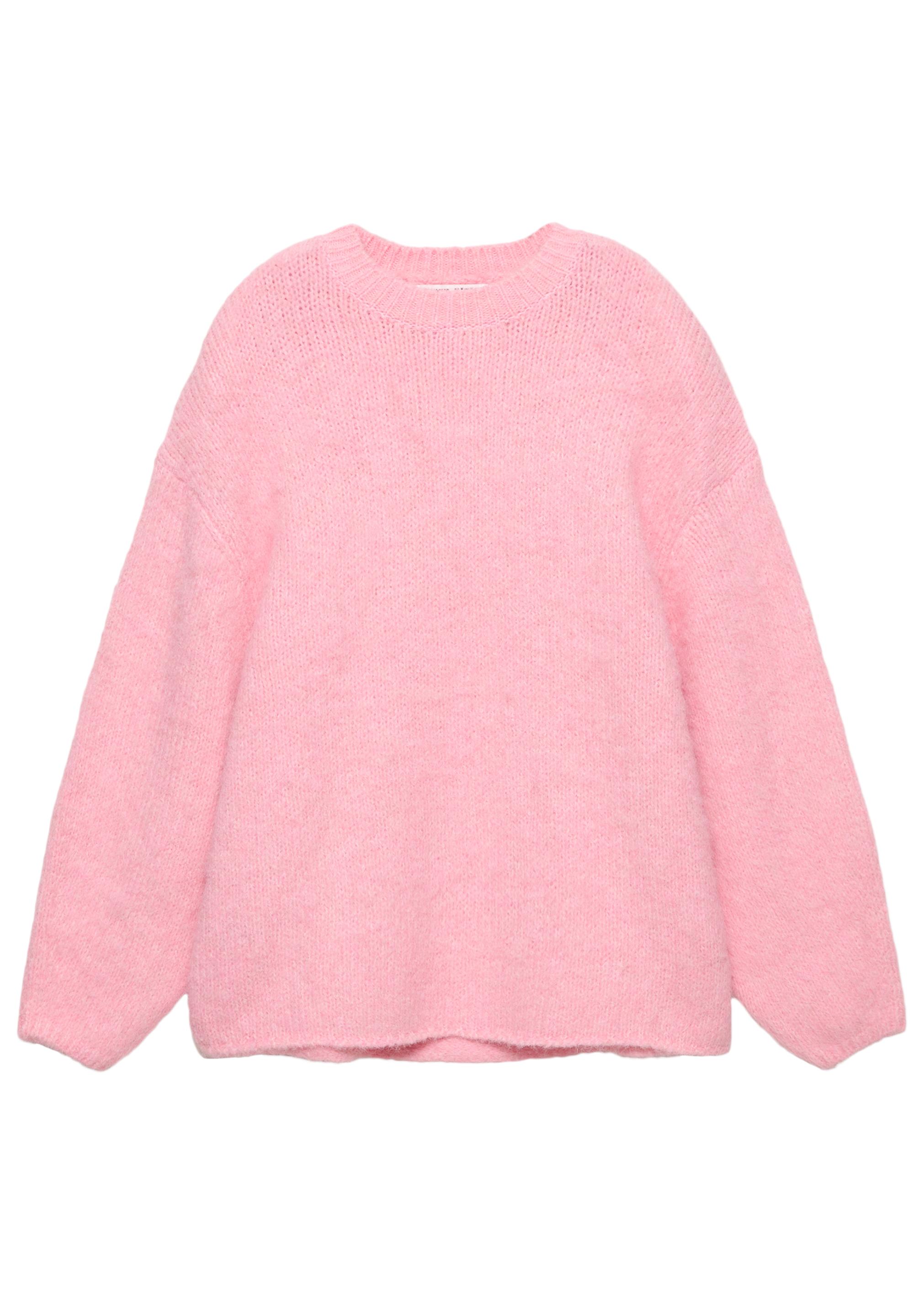 Pink round neck jumper — Chewing gum