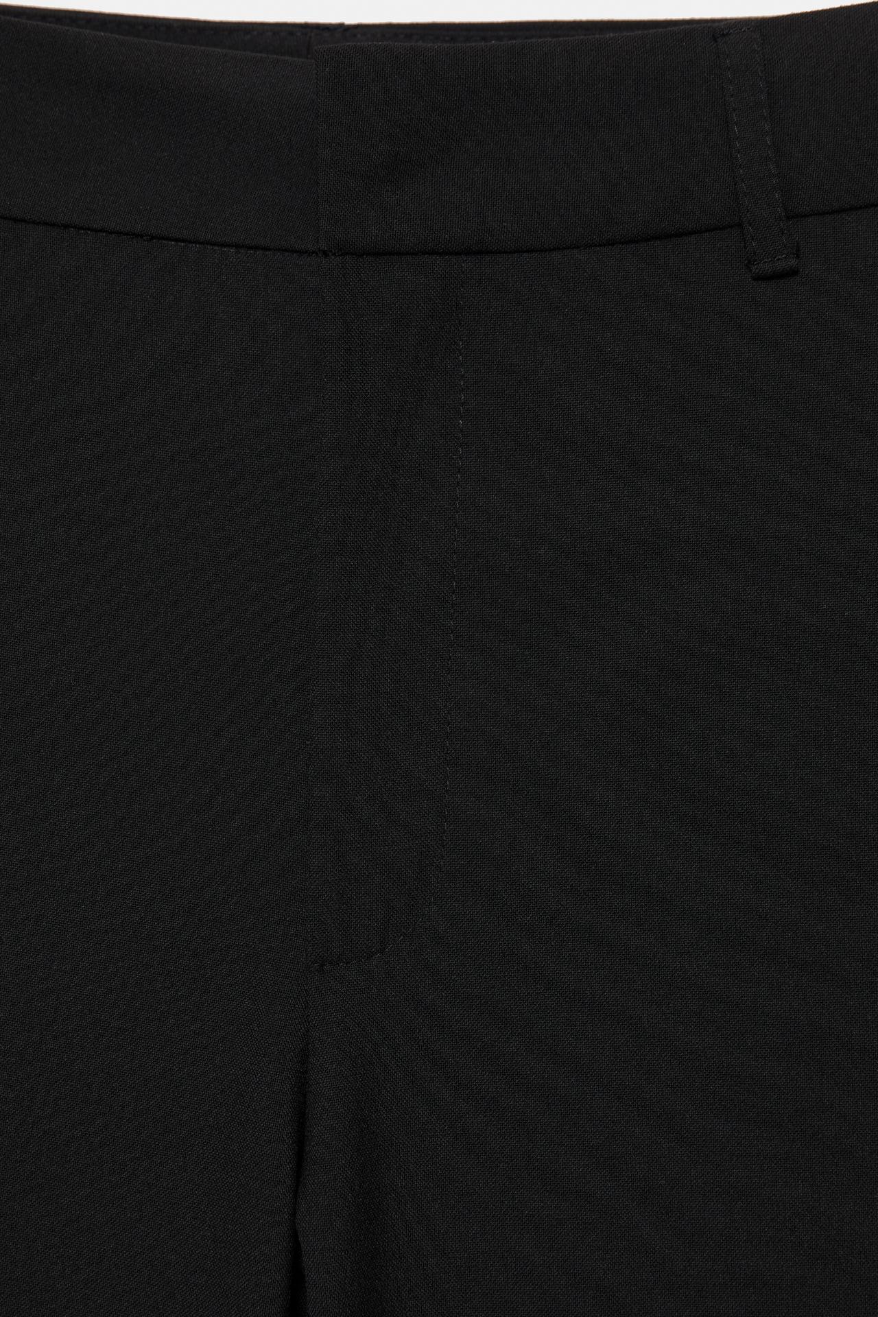 Barrel smart trousers — Black