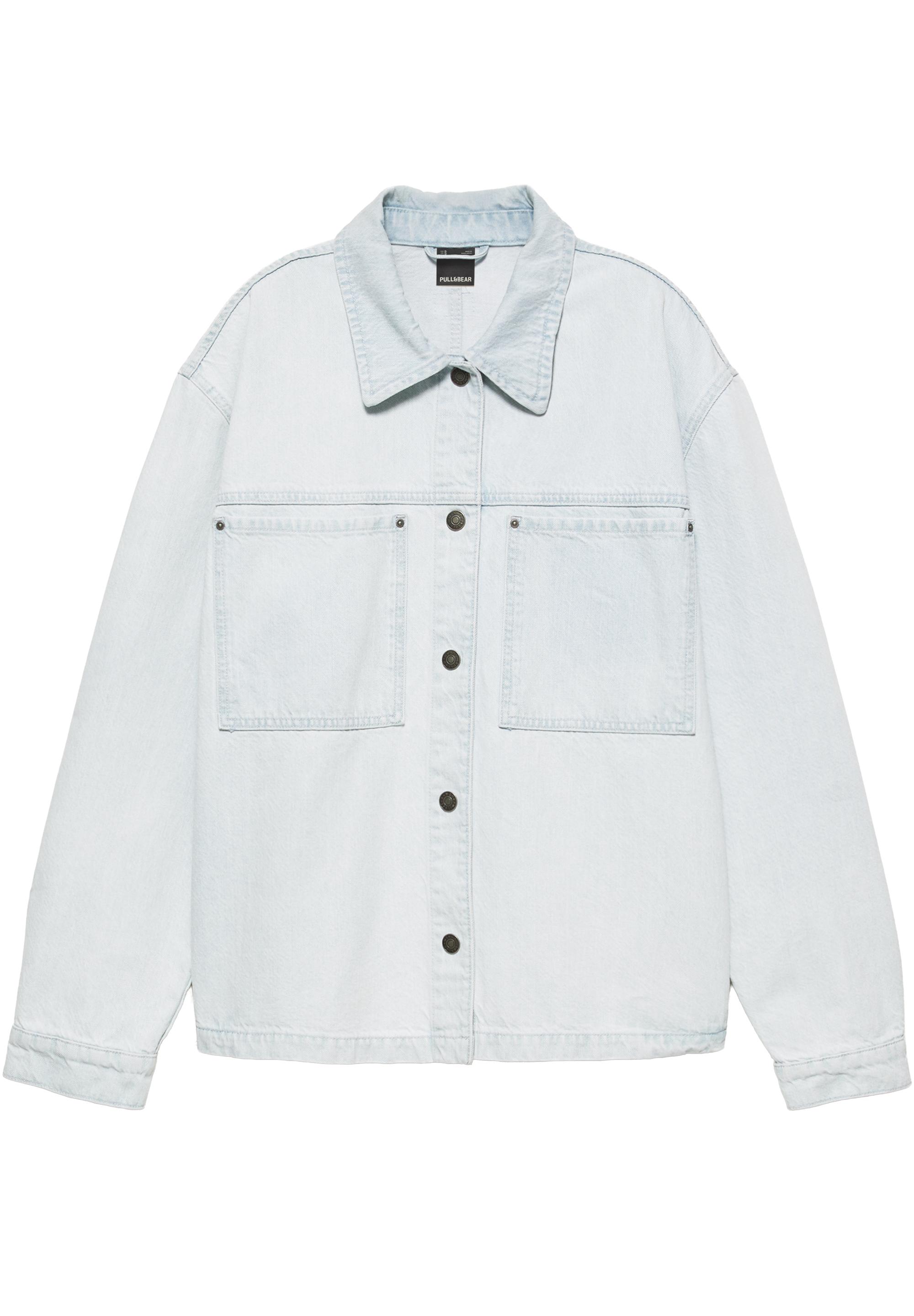 Denim overshirt — Sky blue