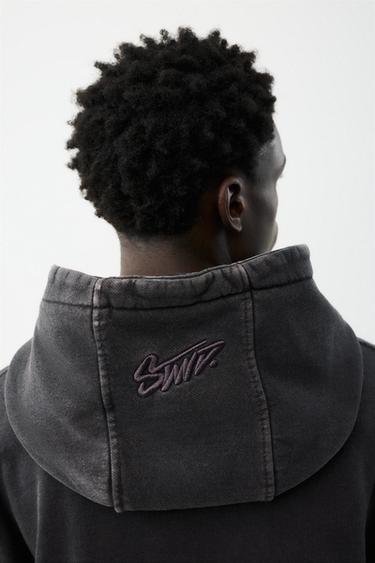 Washed STWD hood — Black 3