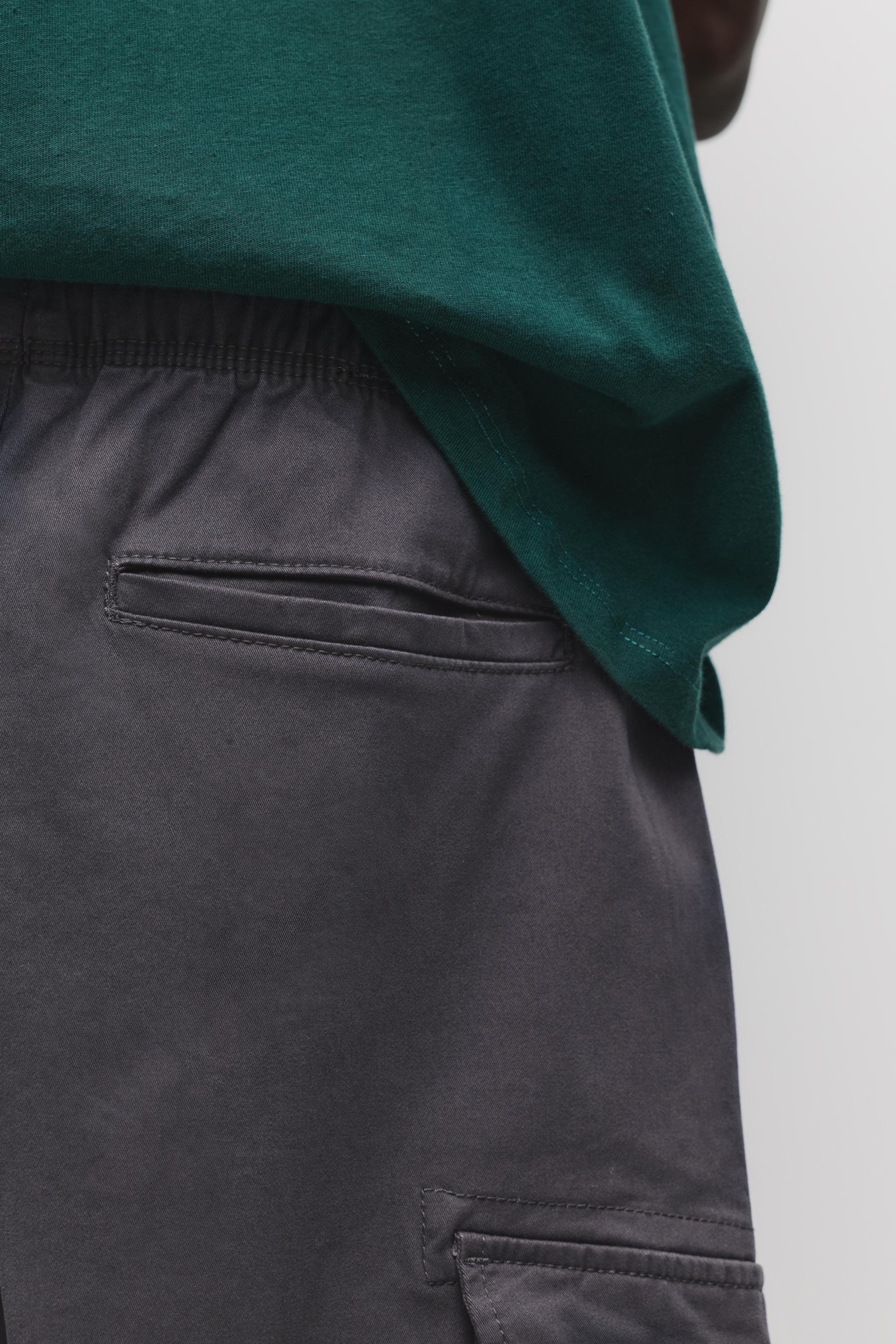 Cargo jogger trousers — Anthracite grey