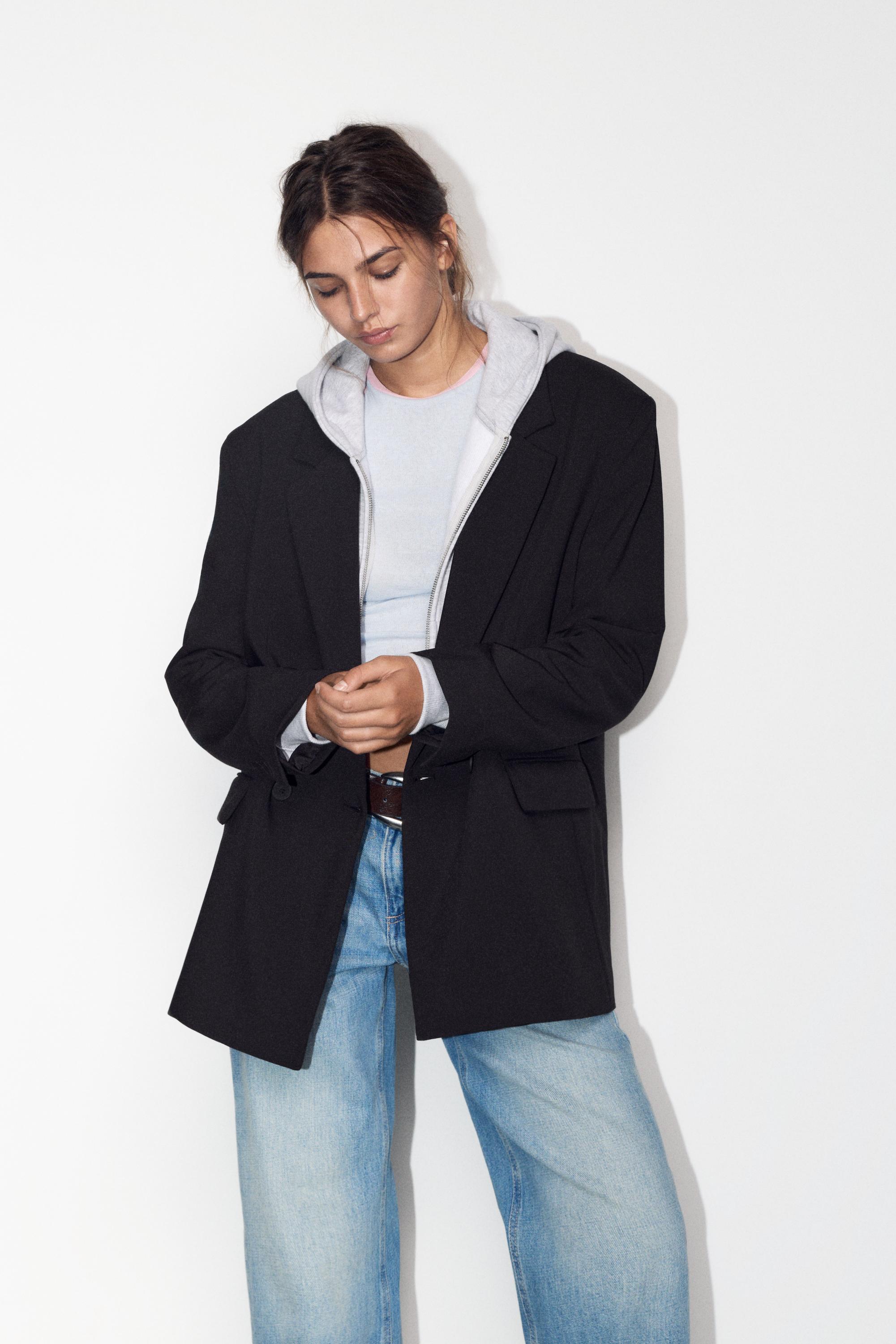 Pull&Bear Kruvaze blazer görsel 6