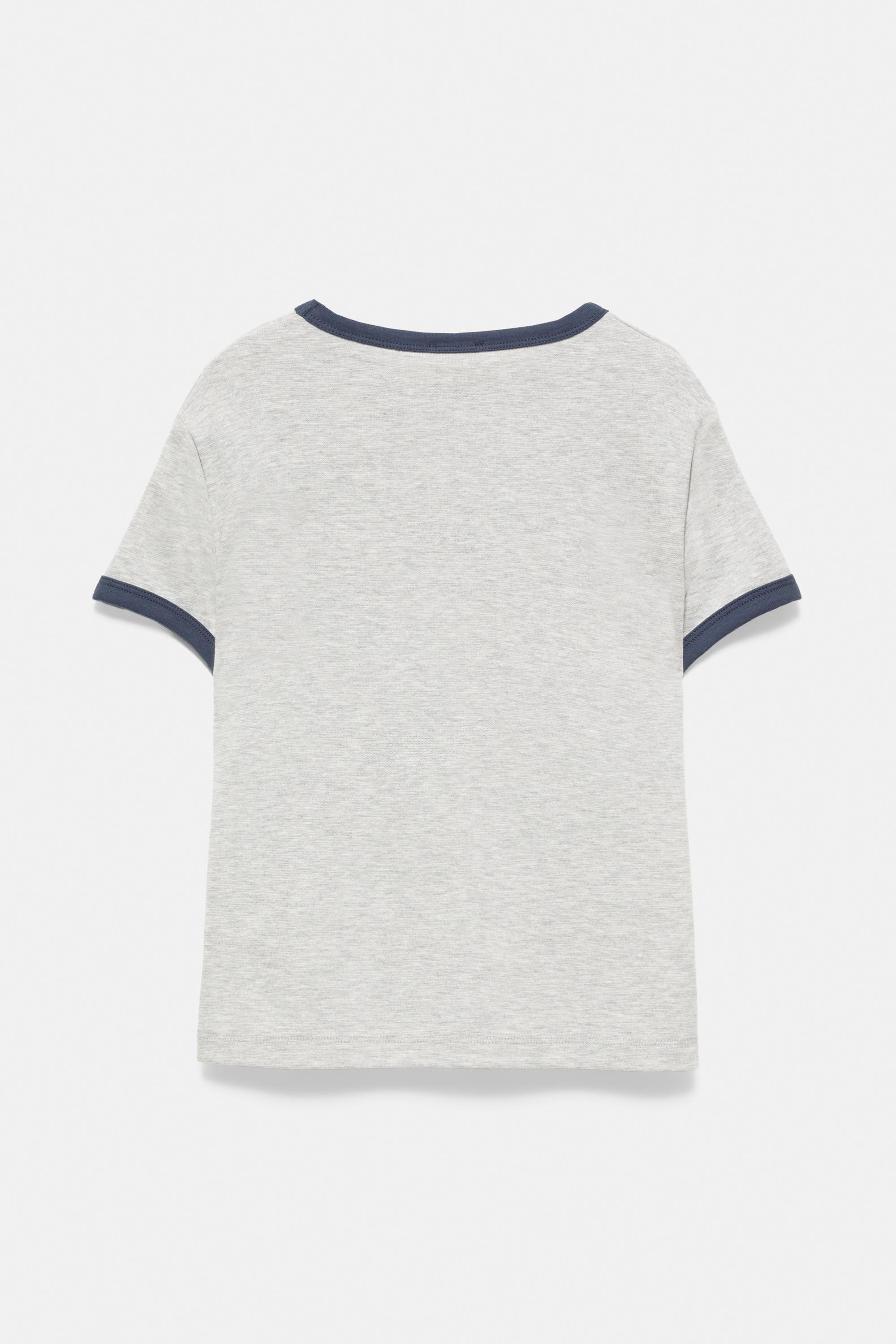 STWD graphic T-shirt — Grey marl