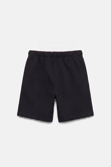 Bermuda shorts with elasticated waistband — Black 6